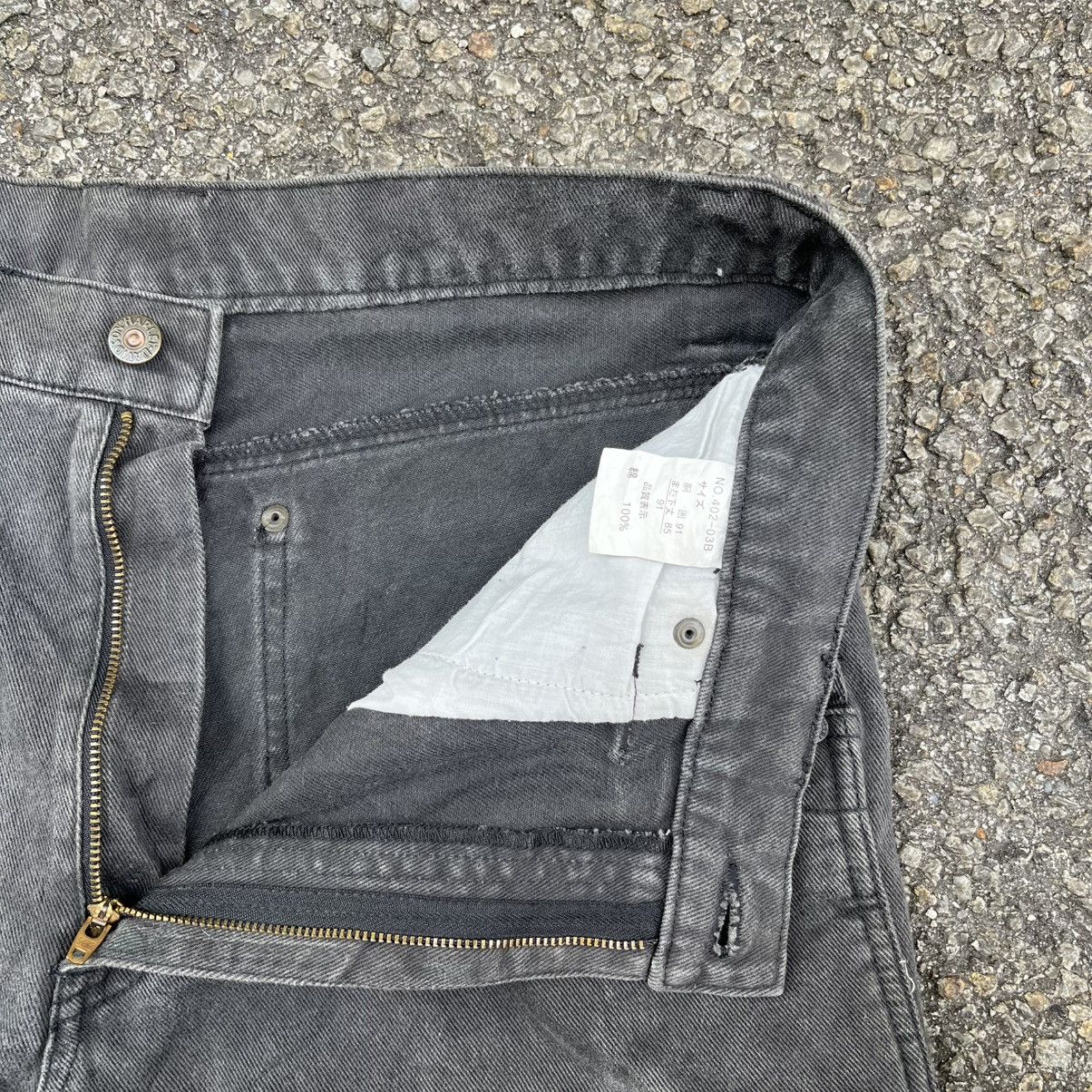 Harley Davidson Y2K Harley Davidson Carpenter Faded Black Baggy Skater Jeans Size US 34 / EU 50 - 8 Thumbnail