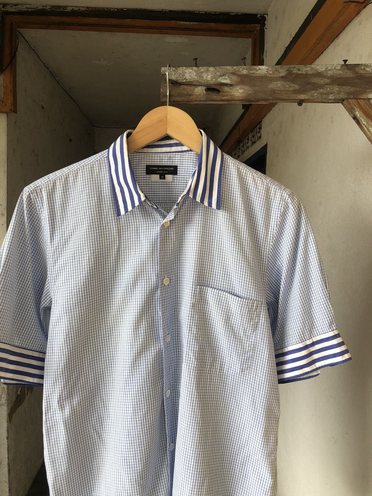Comme des Garcons Rare❗️Comme des Garcons Homme Plus Button Up Shirt Size US M / EU 48-50 / 2 - 5 Thumbnail