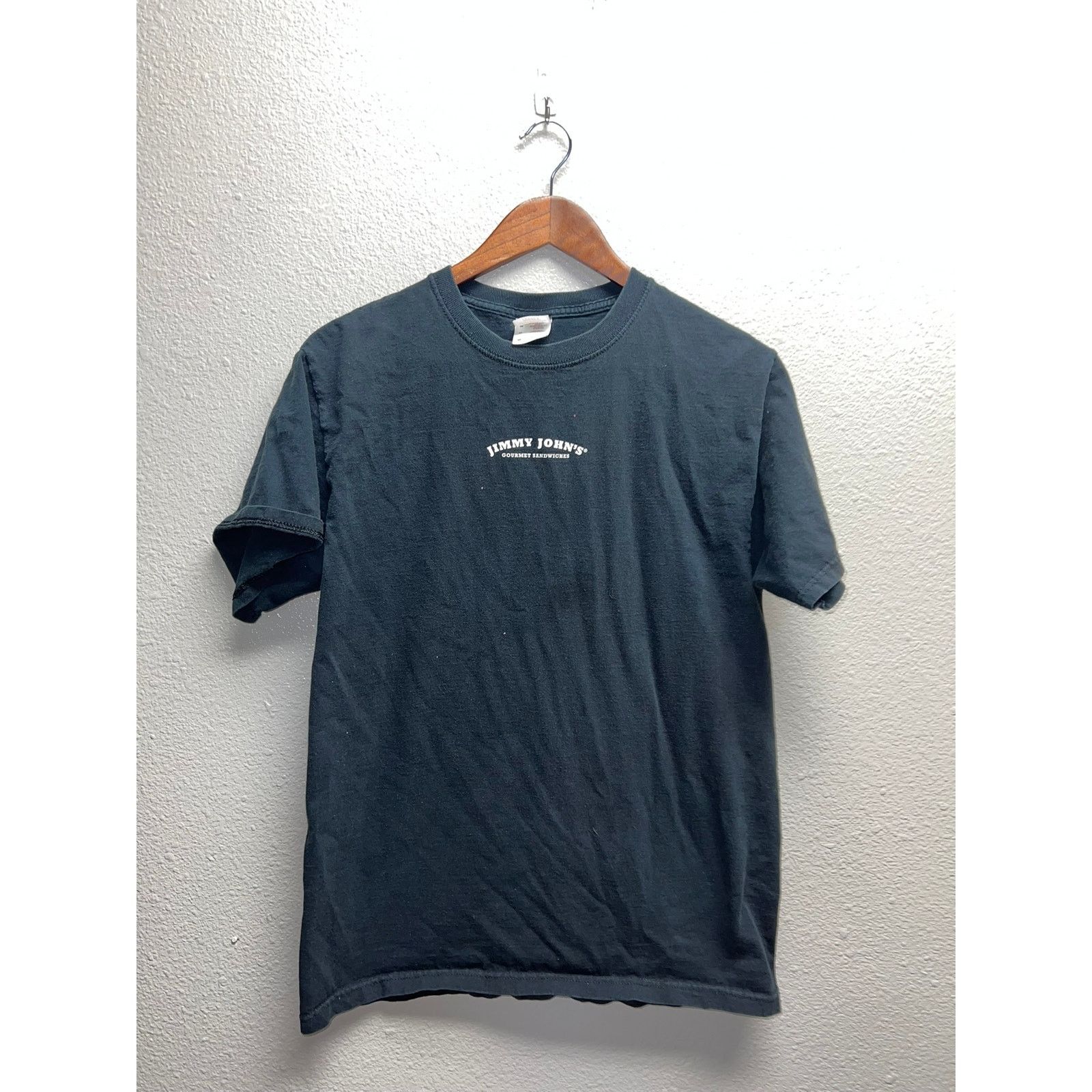 Fruit Of The Loom Vintage Jimmy Johns Shirt Gourmet Sandwich Subs White Tee M Size US M / EU 48-50 / 2 - 1 Thumbnail