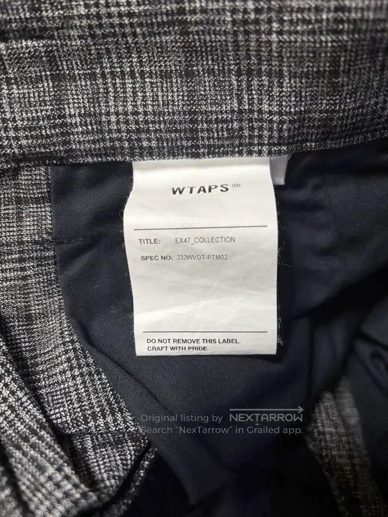 Wtaps Wtaps size 2 Checkered casual pants Size US 40 / EU 56 - 7 Thumbnail