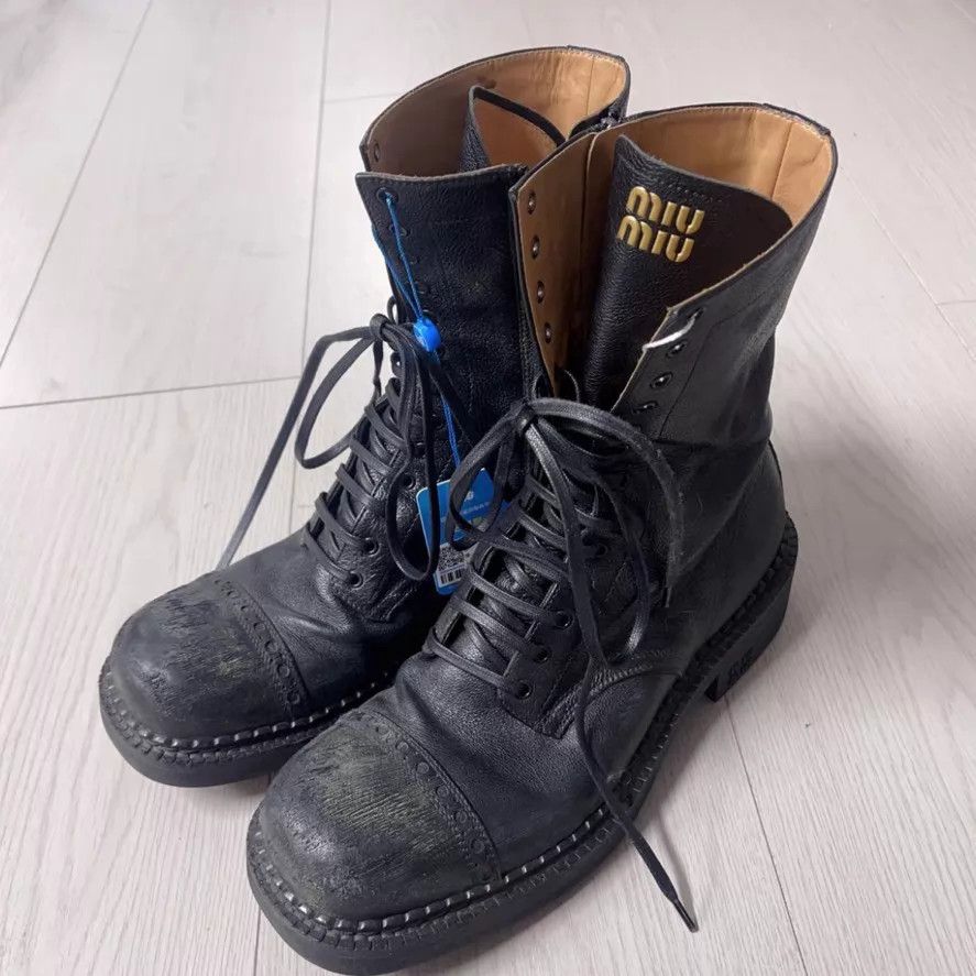 Miu Miu MIU MIU 95 New boots 38.5 Size US 8 / IT 38 - 1 Thumbnail
