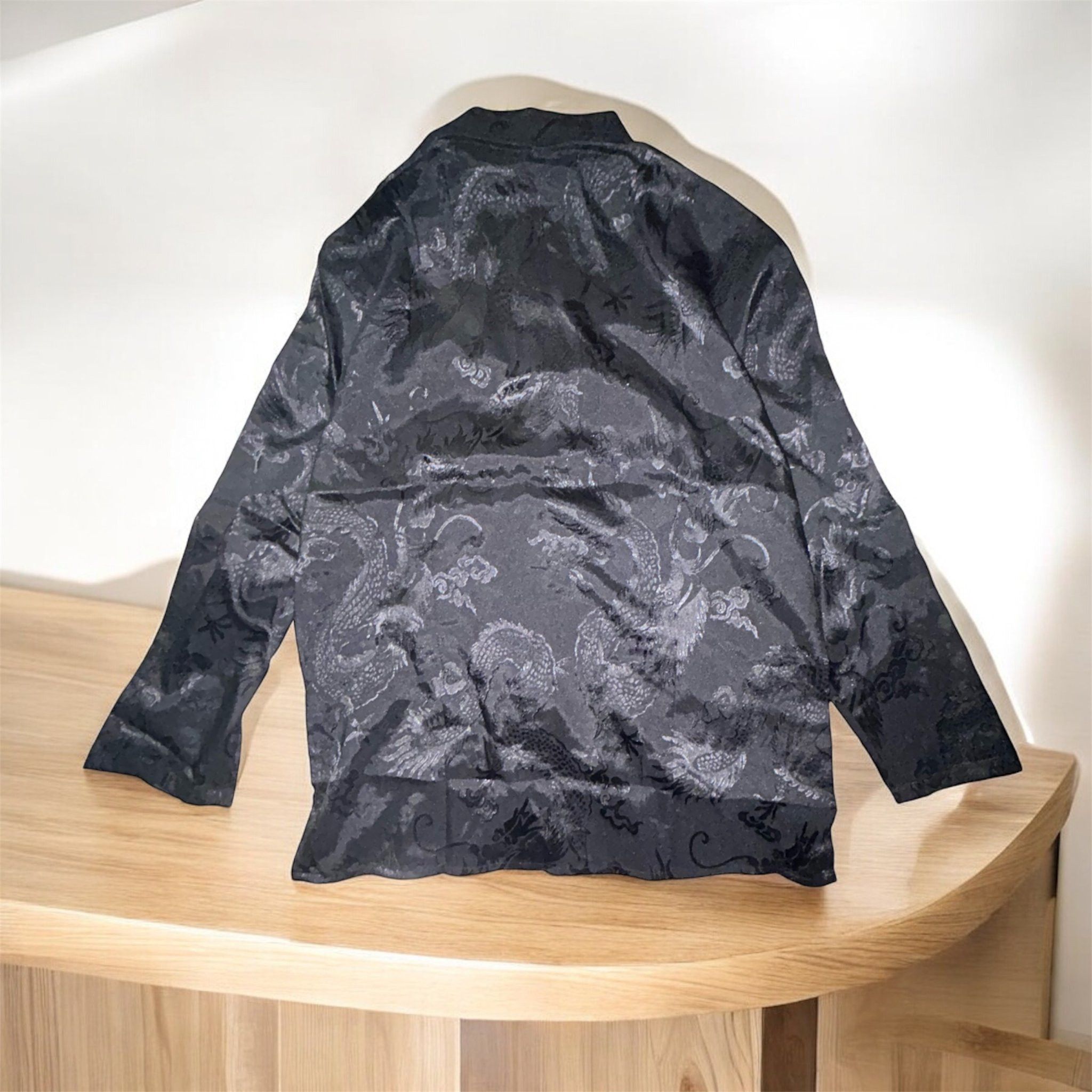 Other Wecotton stylish black 41 long sleeve shirt for men Size US XL / EU 56 / 4 - 2 Thumbnail