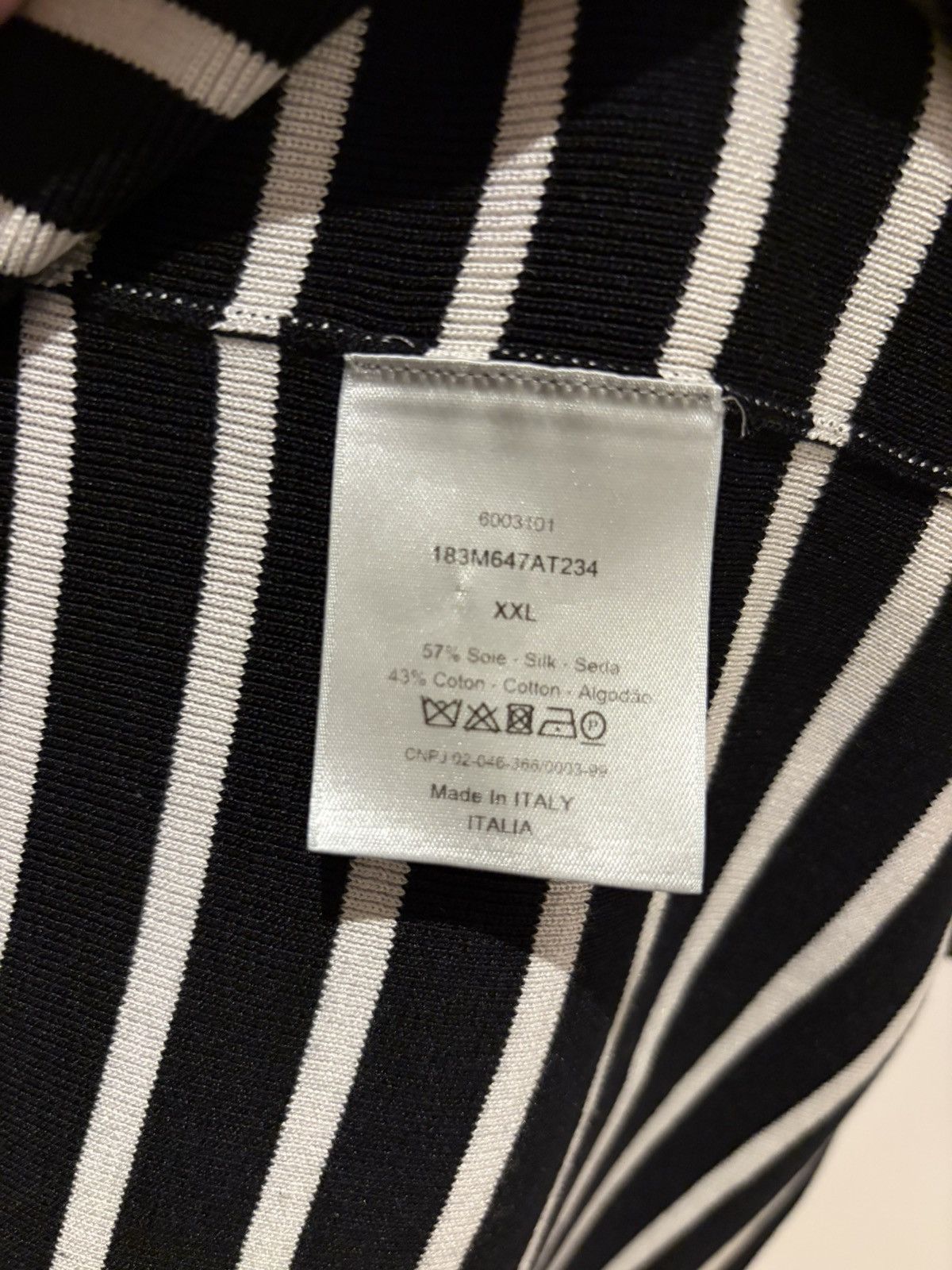 Dior Short-sleeve knit Size US XXL / EU 58 / 5 - 4 Thumbnail