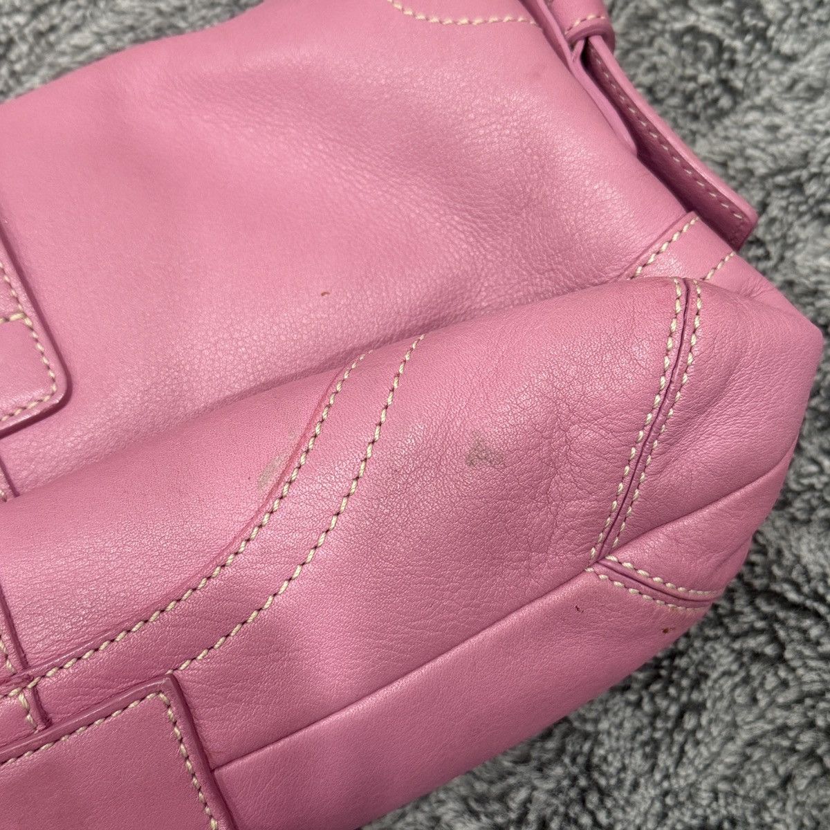 Coach Coach Soho Barbie Pink Leather Shoulder Bag Purse Size ONE SIZE - 3 Thumbnail