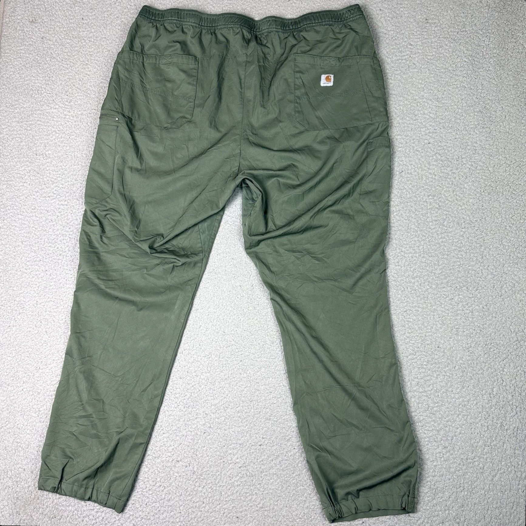 Carhartt Carhartt Force Pants Adult 2XL Green Cargo Straight Leg Pants, 2XL Carhartt Mens Cargo Pockets Green 40 in Inseam 29 in Size US 39 - 5 Thumbnail