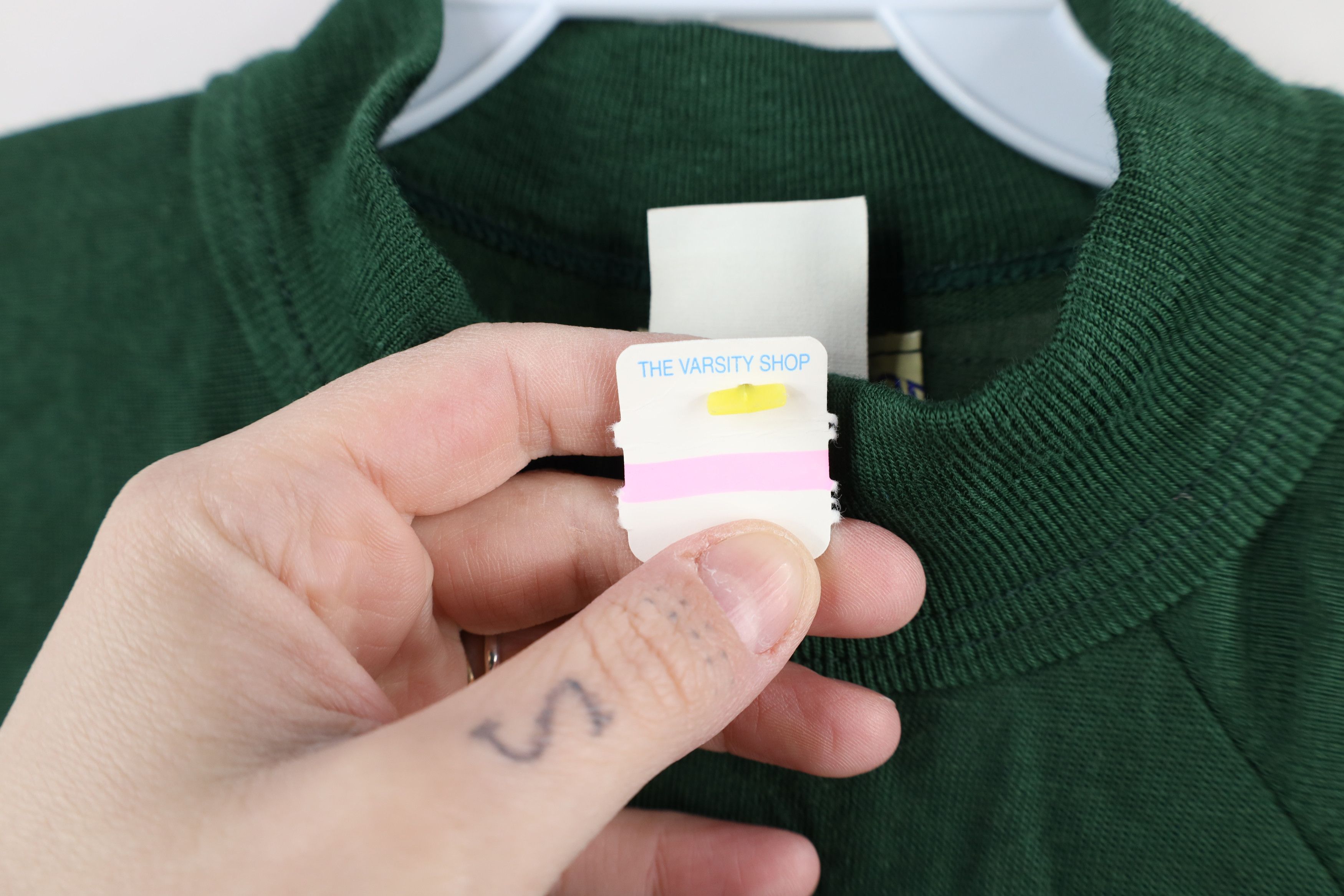 Vintage Deadstock Vintage 50s 60s Football Jersey T-Shirt Green USA Size US S / EU 44-46 / 1 - 9 Thumbnail