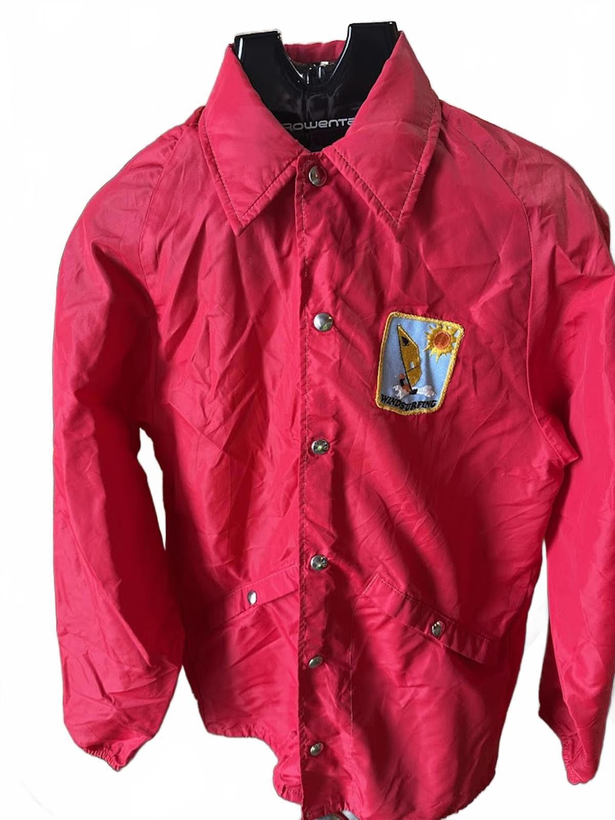 Other Vintage Windsurfing Patch Red Coach Jacket Size US S / EU 44-46 / 1 - 1 Thumbnail