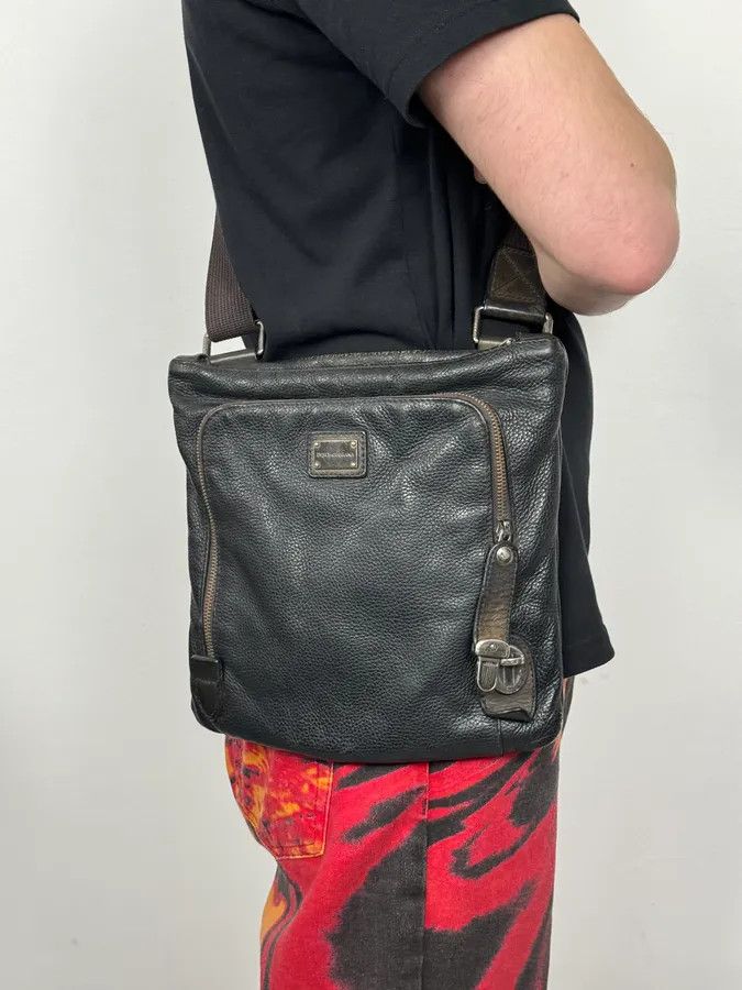 Dolce & Gabbana Dolce & Gabbana Lock Black Leather Shoulder Bag Size ONE SIZE - 3 Thumbnail