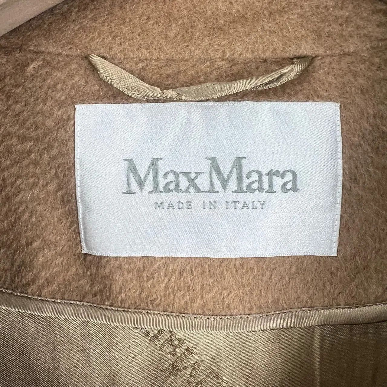 Max Mara Max Mara Manuela Camel Mid-Length Coat. Size XS / US 0-2 / IT 36-38 - 3 Thumbnail
