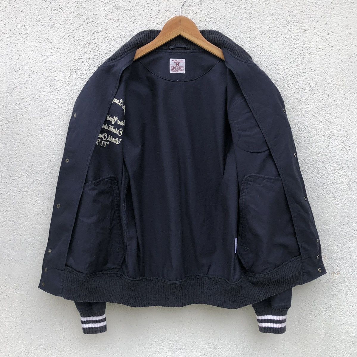 MLB New York Yankees Patch Logo Baseball Varsity Jacket Size US M / EU 48-50 / 2 - 12 Thumbnail