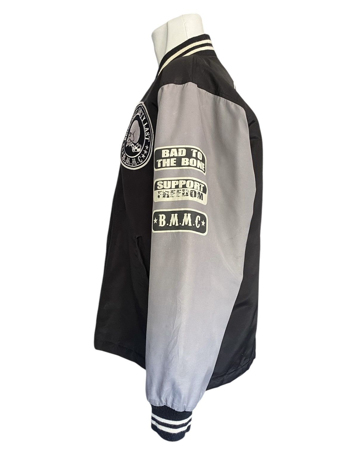 If Only Was True BLOOD MESSAGE Varsity Zipper Jacket Sportwear Size US XL / EU 56 / 4 - 13 Thumbnail