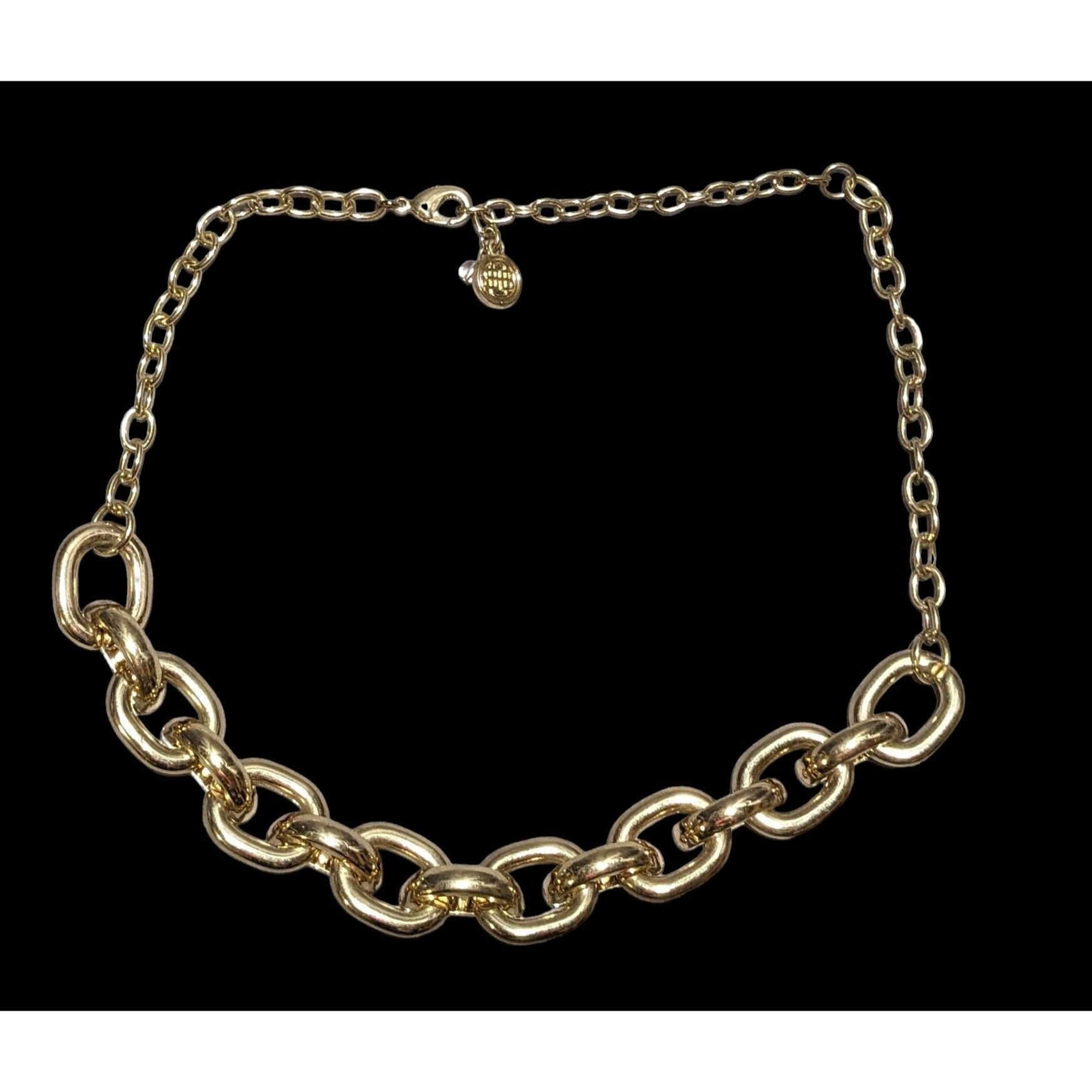 Other Dana Buchman Gold Large Link Chain Necklace Size ONE SIZE - 1 Thumbnail