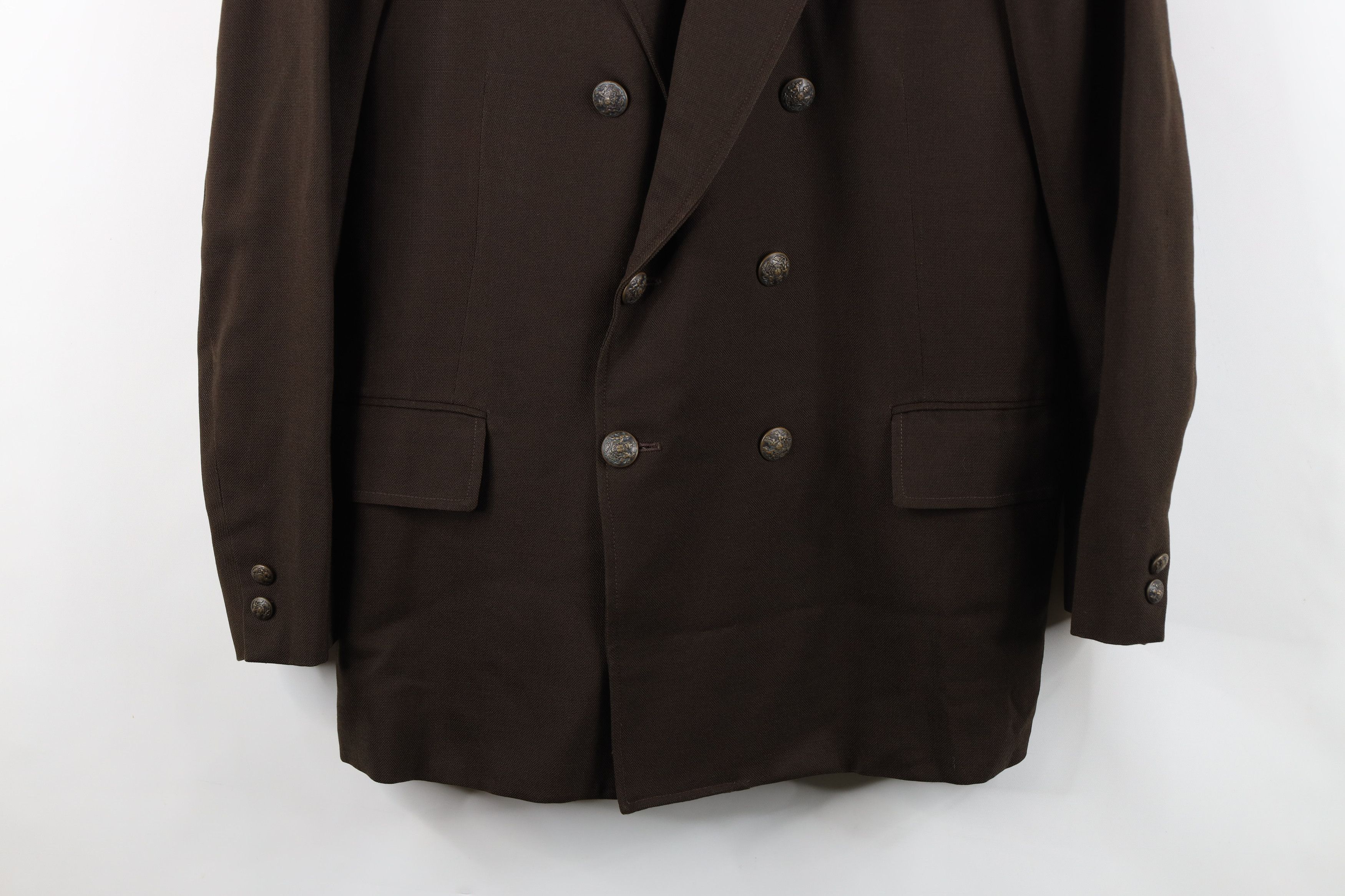 Vintage Vintage 50s 60s Macys Double Breasted Blazer Suit Jacket USA Size US XXL / EU 58 / 5 - 3 Thumbnail