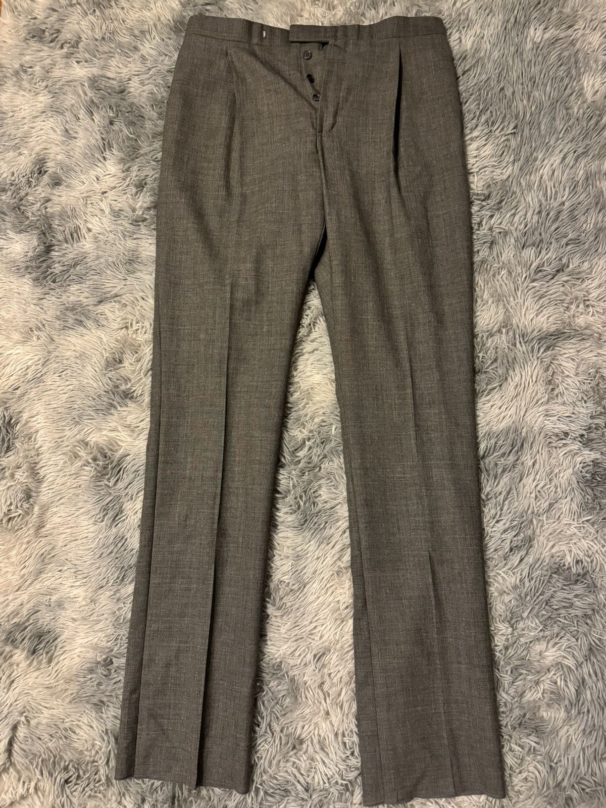 Thom Browne Single pleated trouser in 2ply fresco Size US 36 / EU 52 - 1 Thumbnail