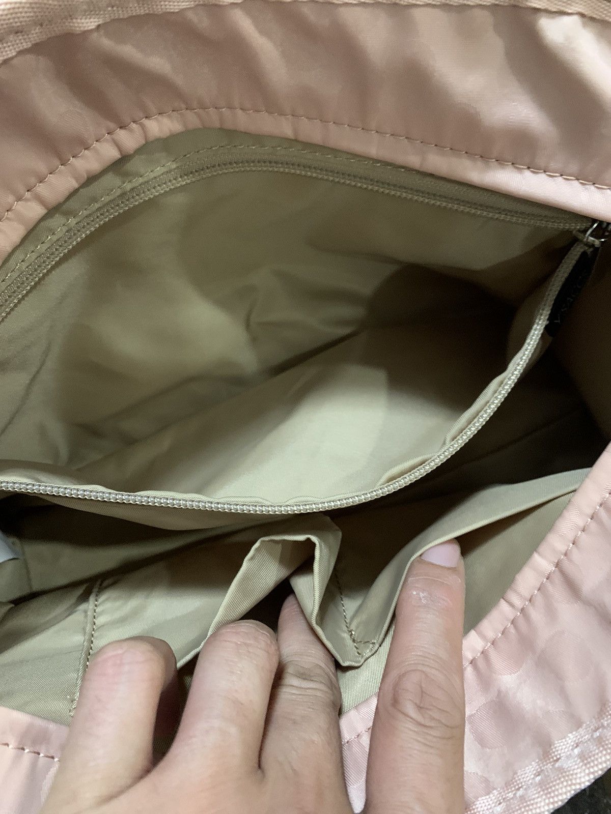 Japanese Brand × Yohji Yamamoto Y’SACCS Shoulder Bag Dusty Pink Size ONE SIZE - 12 Thumbnail