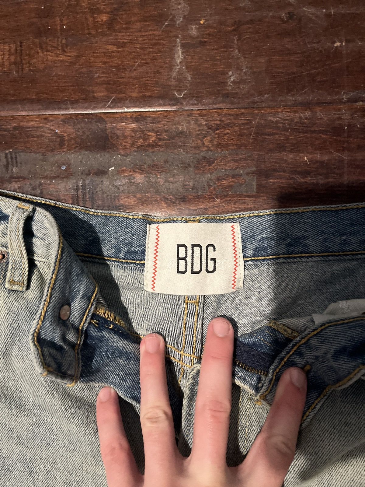 Bdg BDG Skate Washed Denim Jeans Size US 34 / EU 50 - 5 Thumbnail
