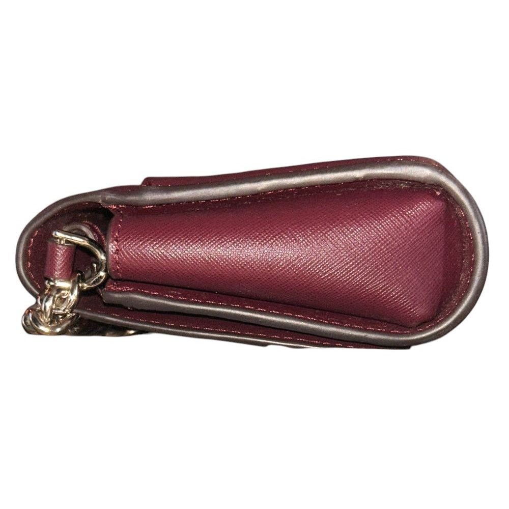 Kate Spade Kate Spade Cameron Small Flap Leather Burgundy Crossbody Bag Size ONE SIZE - 5 Thumbnail