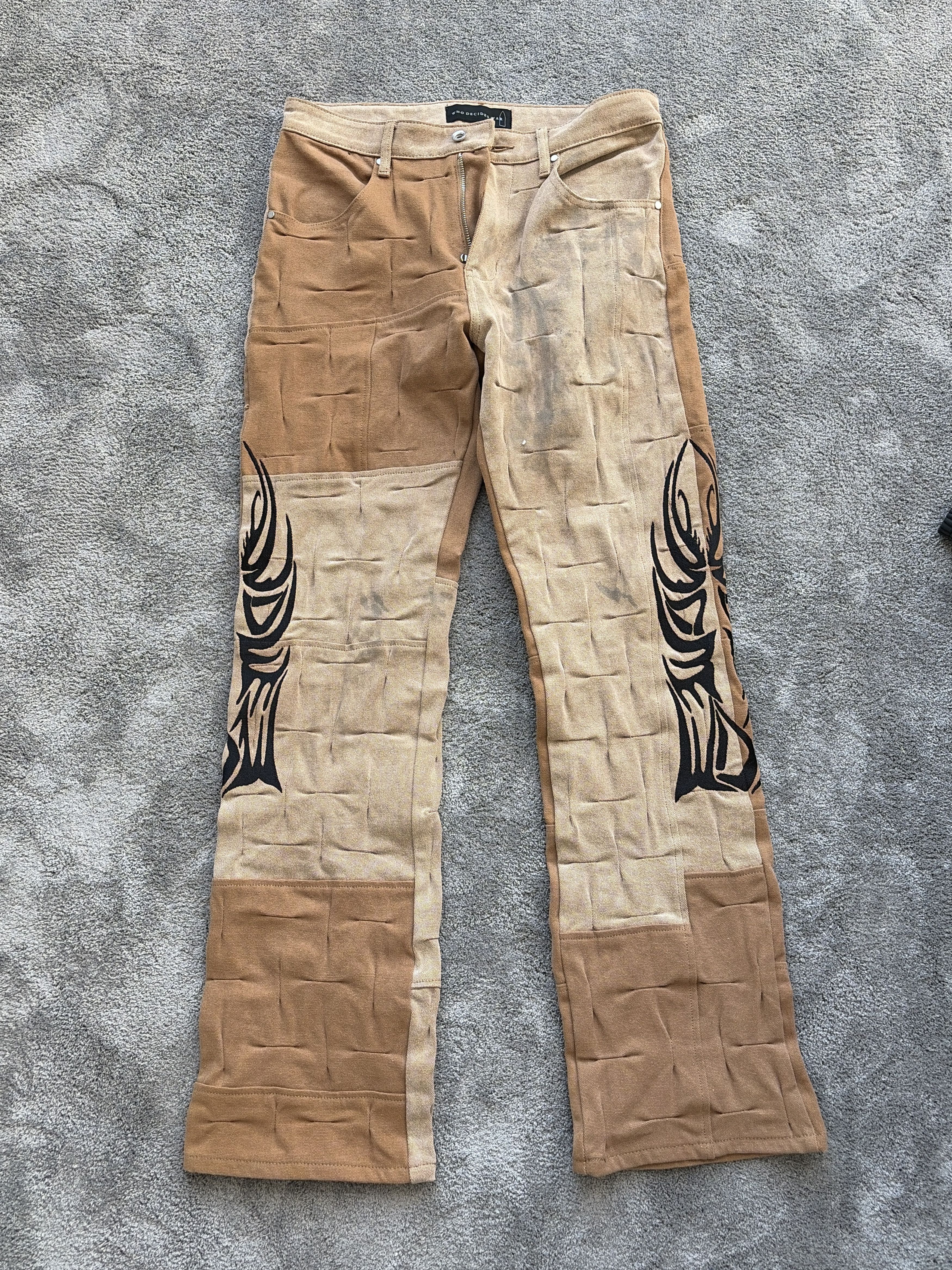 Who Decides War Who Decides War Gathered Work Trouser Size US 32 / EU 48 - 1 Thumbnail