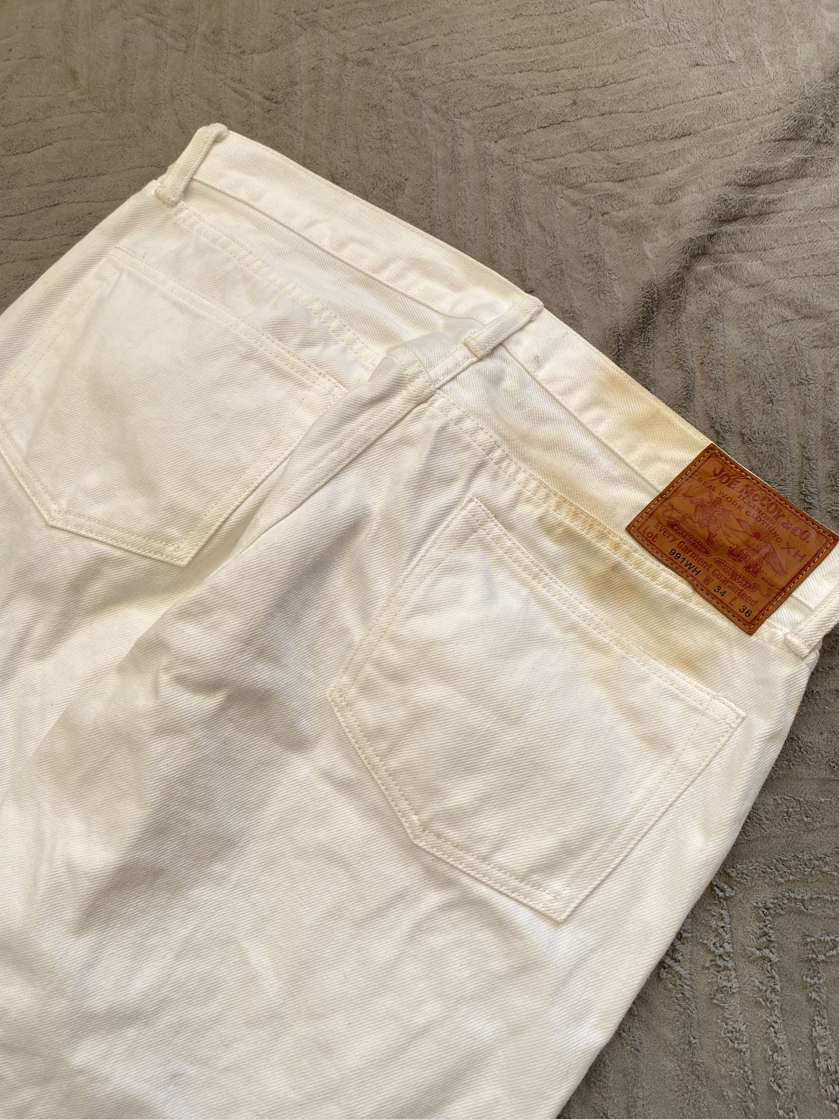 The Real McCoy's Joe McCoy Lot 991WH selvedge jeans Size US 32 / EU 48 - 8 Thumbnail