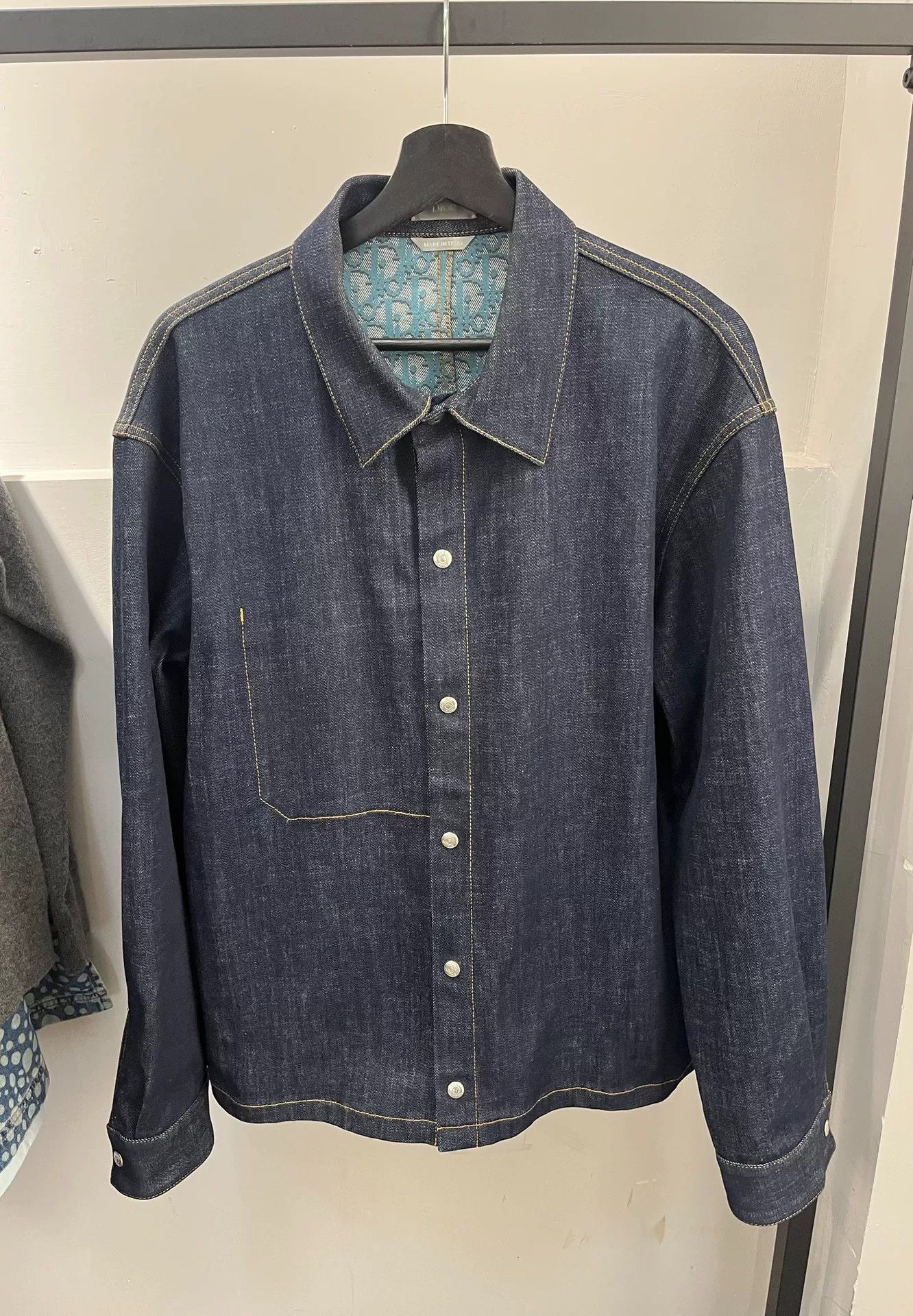 Dior Dior Denim Light Jacket l Men Size US L / EU 52-54 / 3 - 1 Thumbnail