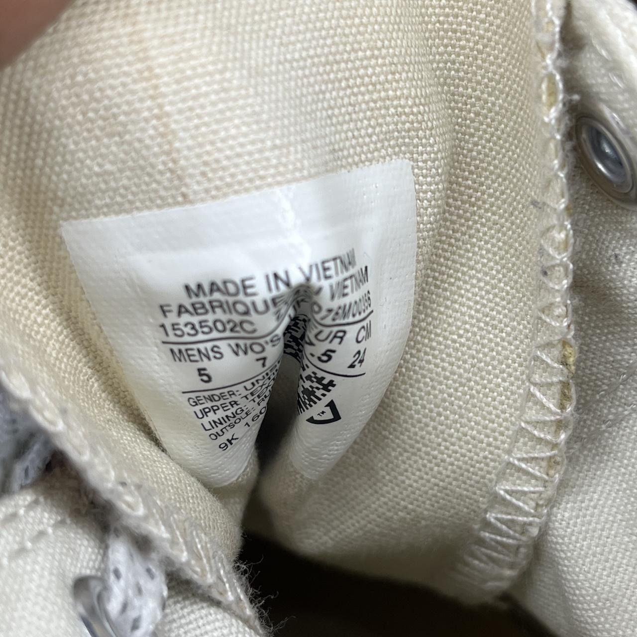 Converse Converse Chuck Taylor All Star CTAS High-Top Ivory Size US 7 / IT 37 - 6 Thumbnail