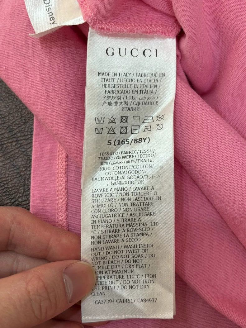 Gucci Gucci Disney Mickey Mouse co-branded short sleeves Size US S / EU 44-46 / 1 - 6 Thumbnail