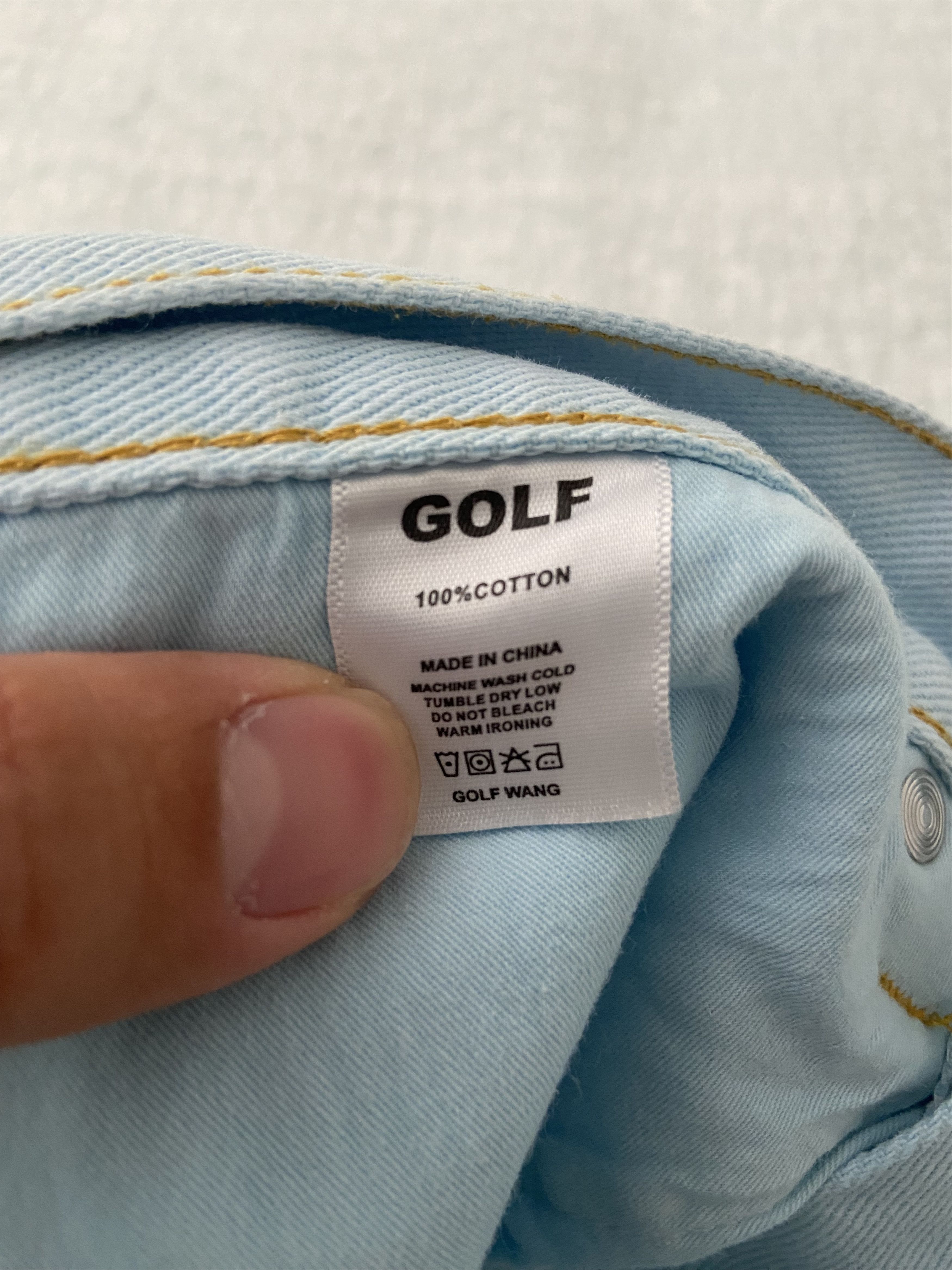 Golf Wang Golf Wang Gradient Blue Jeans Size US 30 / EU 46 - 7 Thumbnail