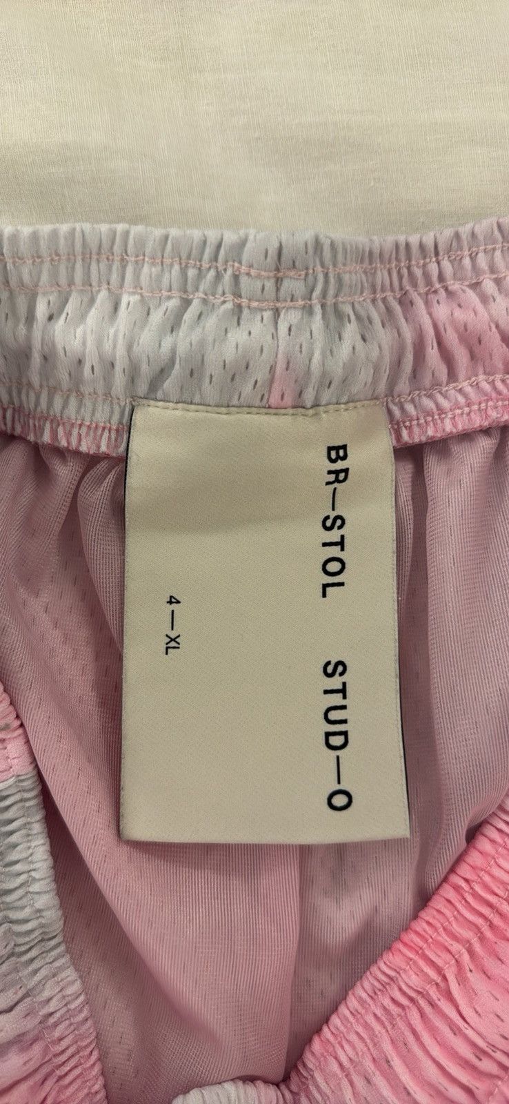 Bristol Studios Triple Hem Shorts (Tie Dye) - Pink [XL] Size US 36 / EU 52 - 2 Thumbnail