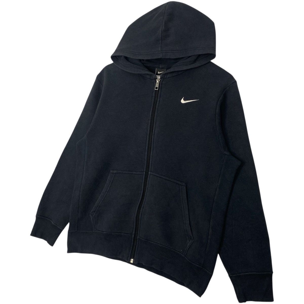 Vintage Vintage Nike Hoodie Sweater Small Logo Embroidery Black Size US L / EU 52-54 / 3 - 2 Thumbnail
