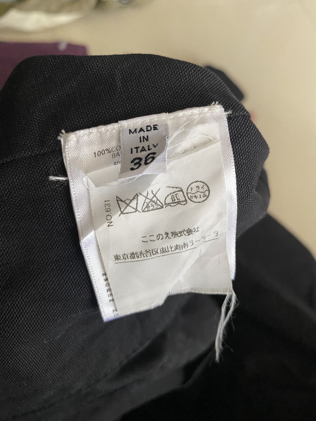Maison Margiela Maison Margiela Peacoat France 1970 Canvas Size XS / US 0-2 / IT 36-38 - 4 Thumbnail