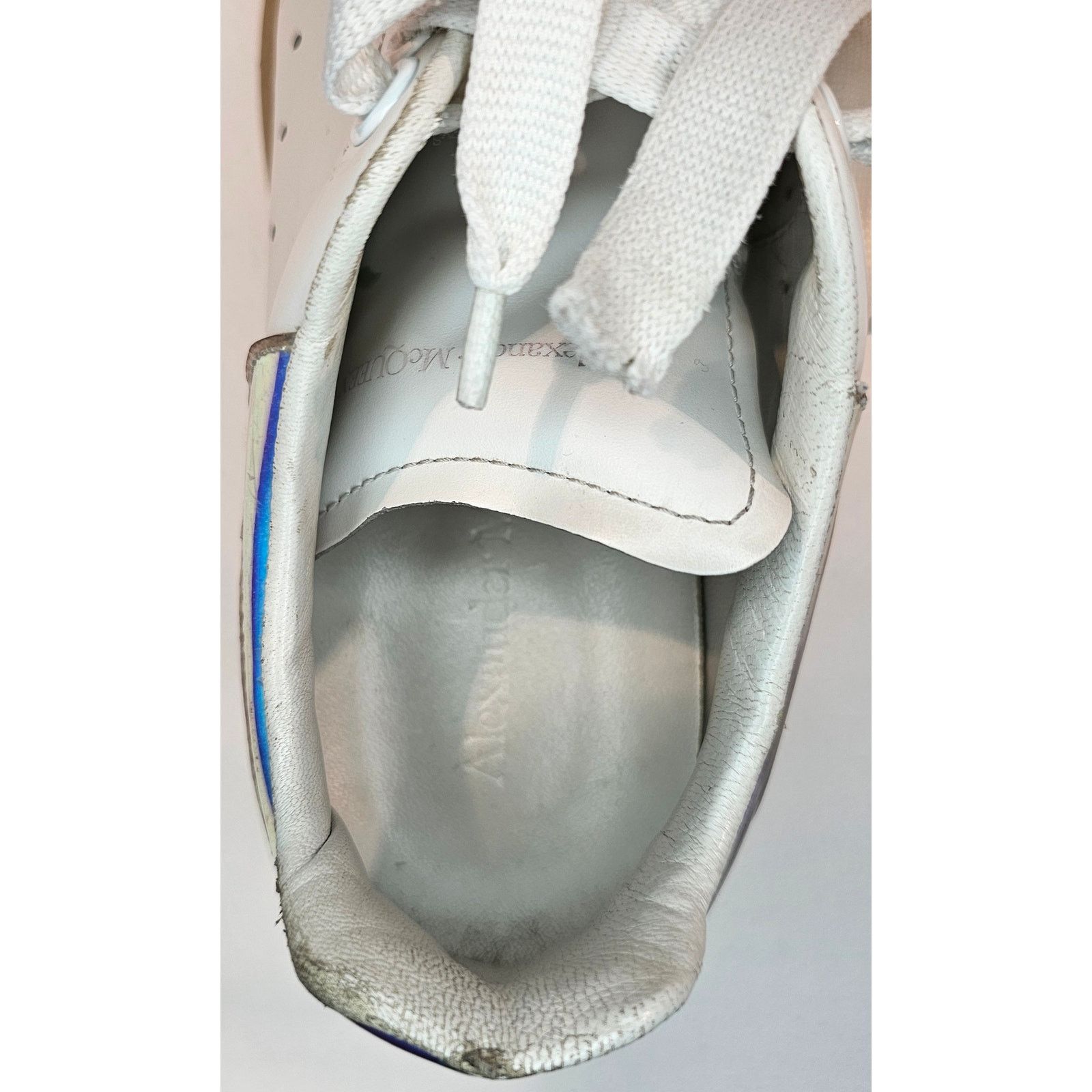 Alexander McQueen Alexander McQueen Oversized Sneaker “White Multi” Size US 6.5 / IT 36.5 - 9 Thumbnail