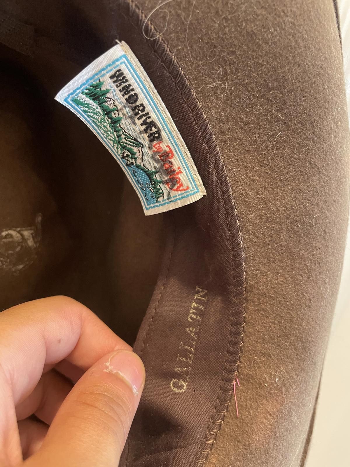 Bailey Hats Bailey Gallatin Brown Felt Hat - Classic Western Style Size ONE SIZE - 4 Thumbnail