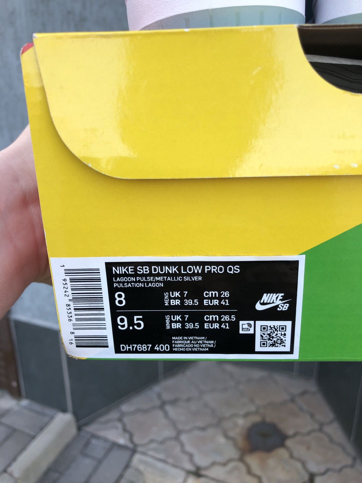 Nike Nike SB Dunk Low Pro FTC Lagoon Pulse Size US 8 / EU 41 - 11 Thumbnail
