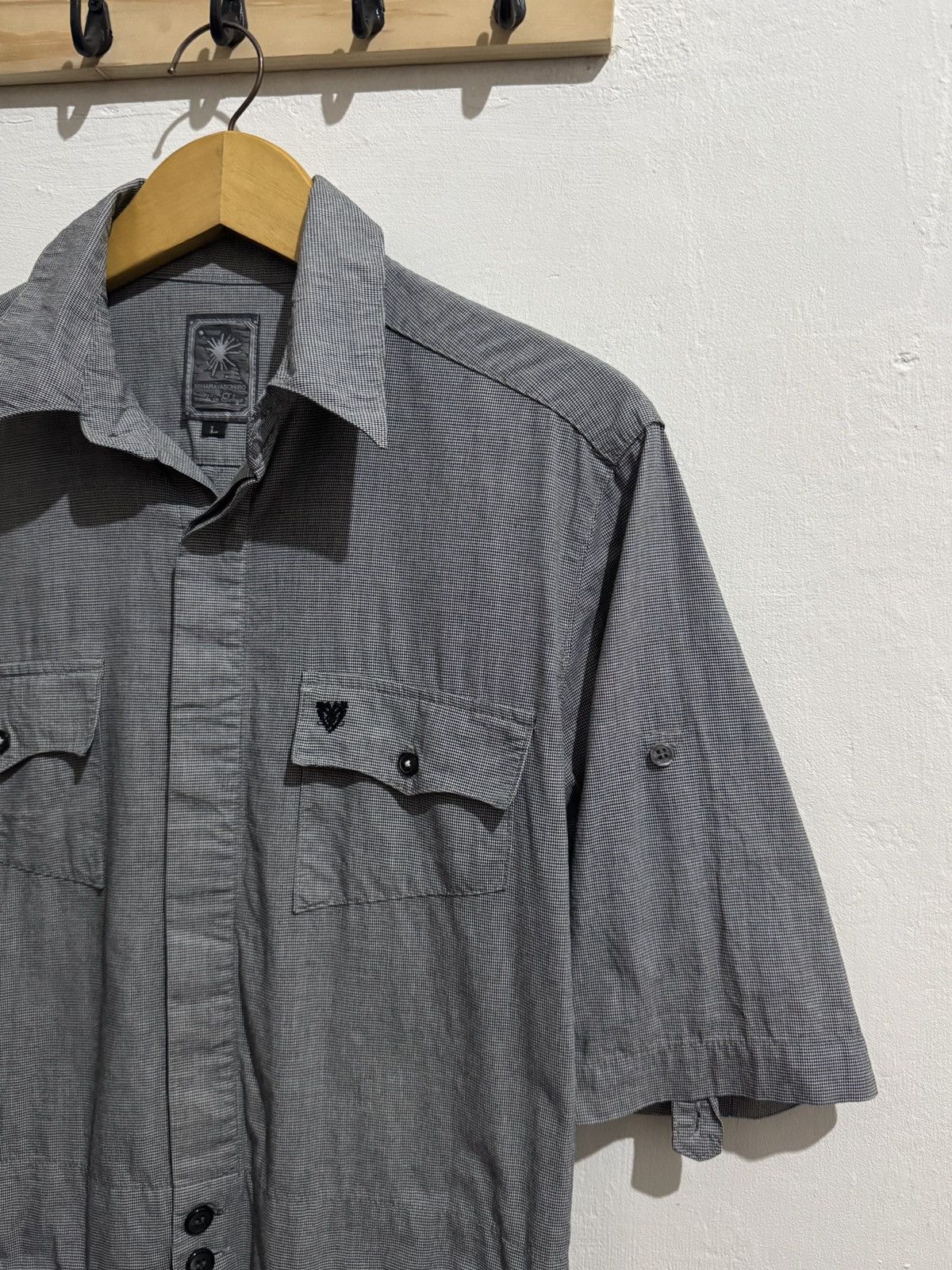 Maison MIHARA YASUHIRO Miharayasuhiro Buckle Back Avant Garde Shirt Size L / US 10 / IT 46 - 3 Thumbnail