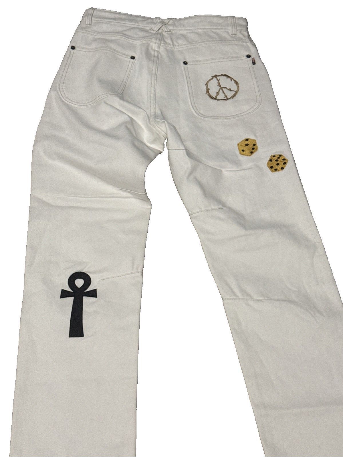 Honor the Gift Honor The Gift Mens Icon 1988 Denim Bone White Butterfly Size US 28 / EU 44 - 6 Thumbnail