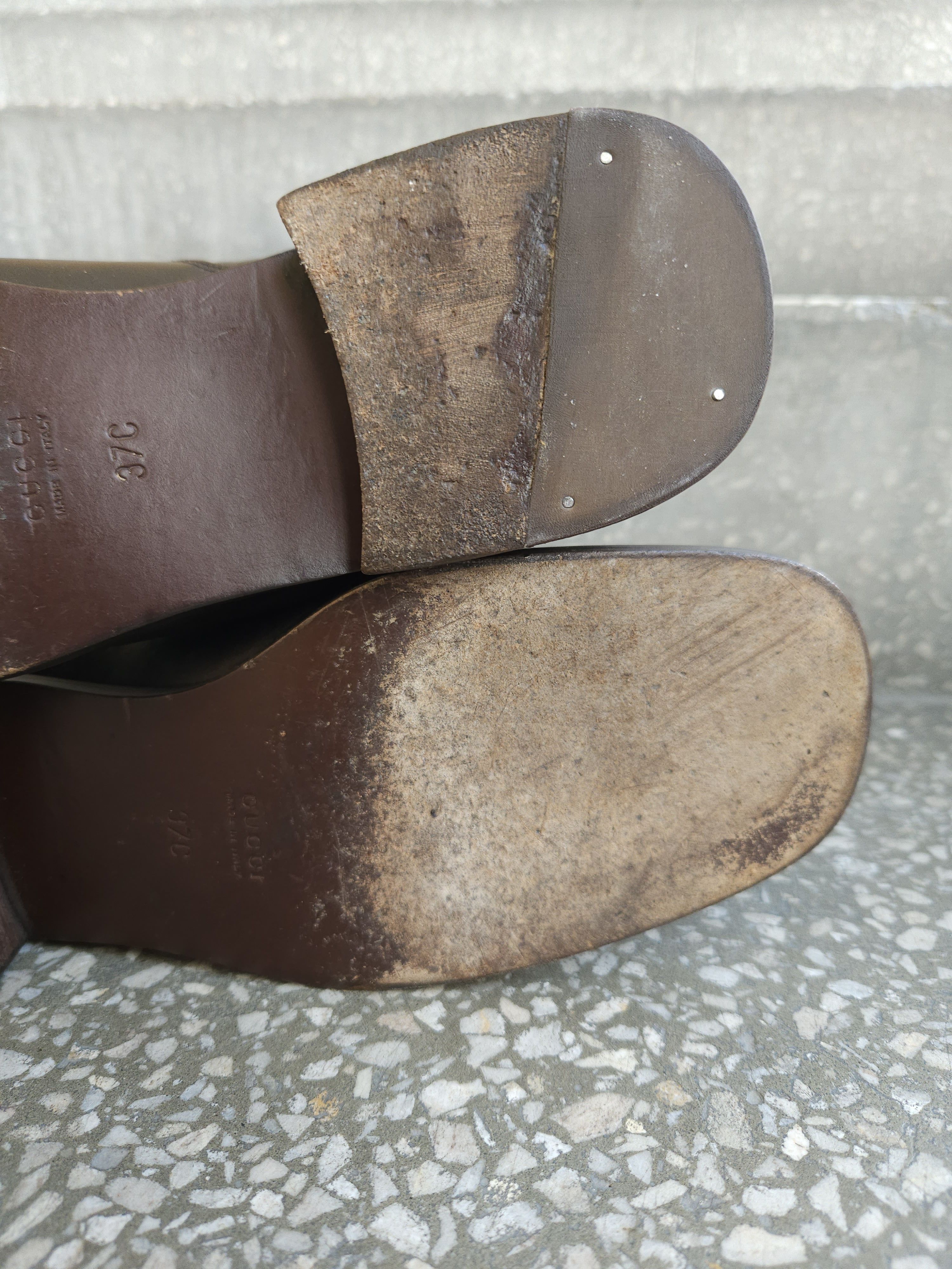 Gucci × Tom Ford × Vintage Archive Gucci square toe ankle boots Size US 7 / IT 37 - 19 Thumbnail