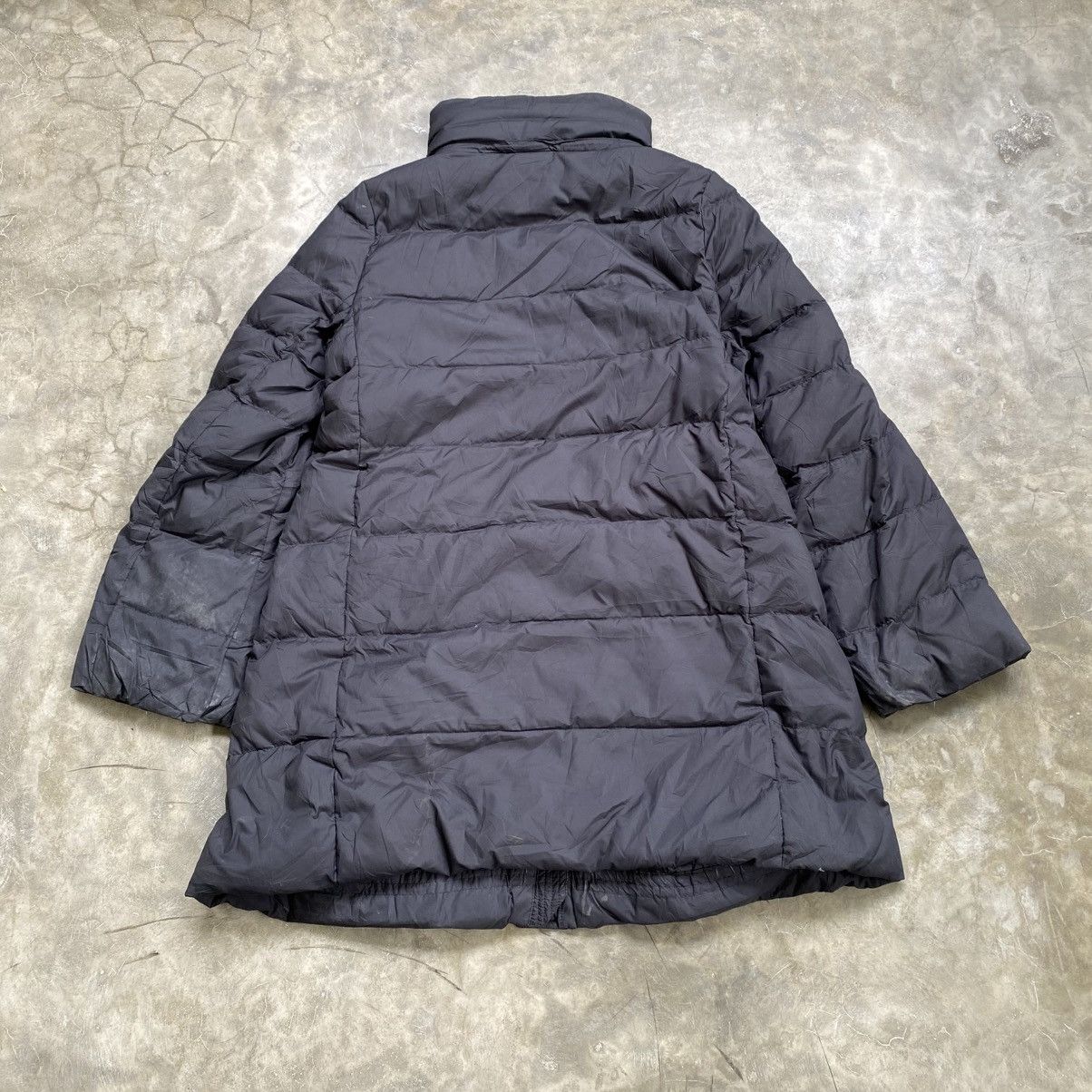 Japanese Brand Uniqlo Black Faded Puffer Jacket Size US M / EU 48-50 / 2 - 2 Thumbnail