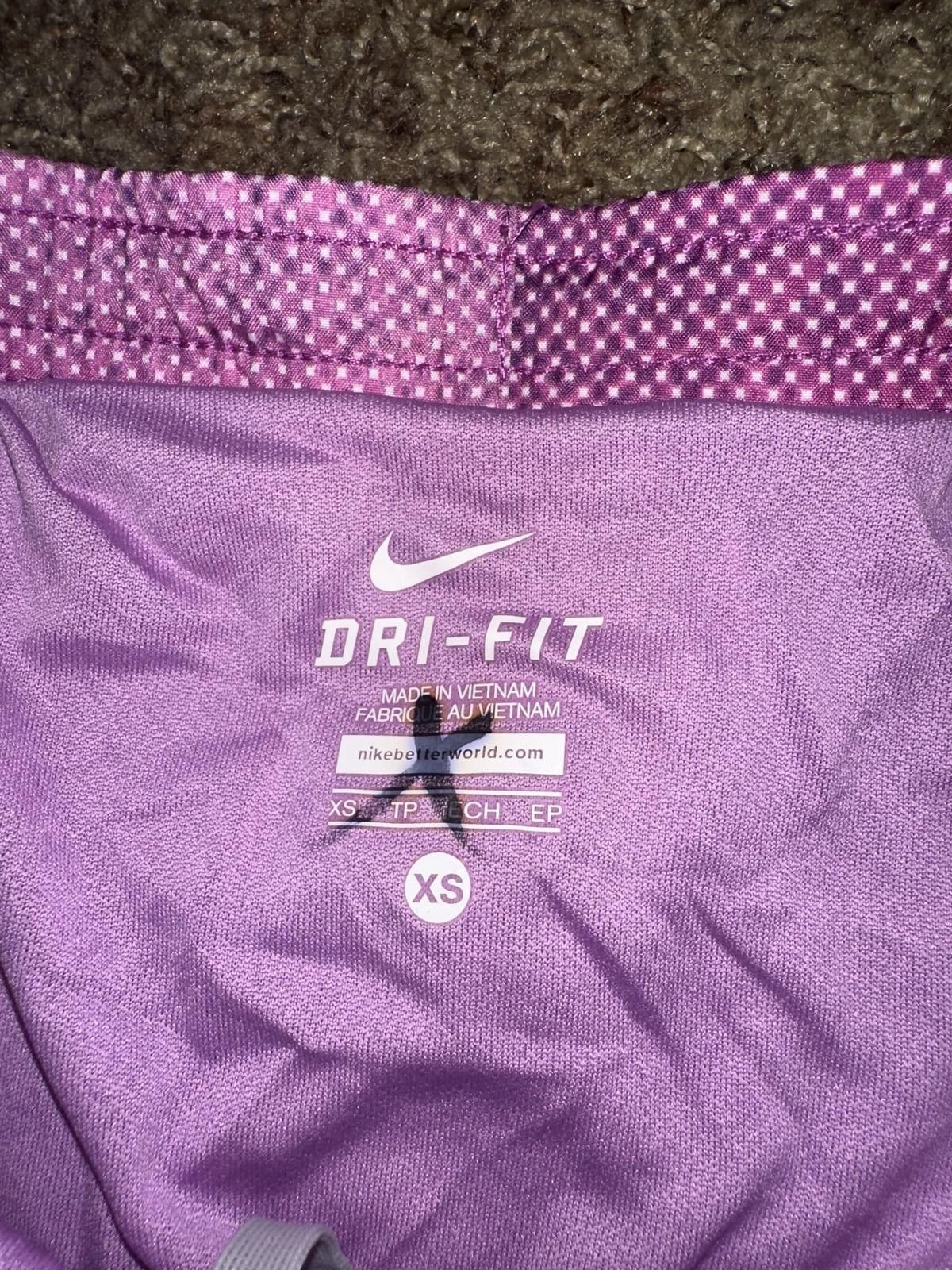 Nike Nike Women's Dri-Fit Modern Tempo Printed Running Shorts Size 26" / US 2 / IT 38 - 3 Thumbnail