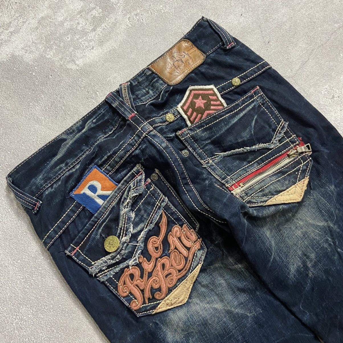 Tornado Mart RioBerra Japan Flare Jean Size US 26 / EU 42 - 7 Thumbnail