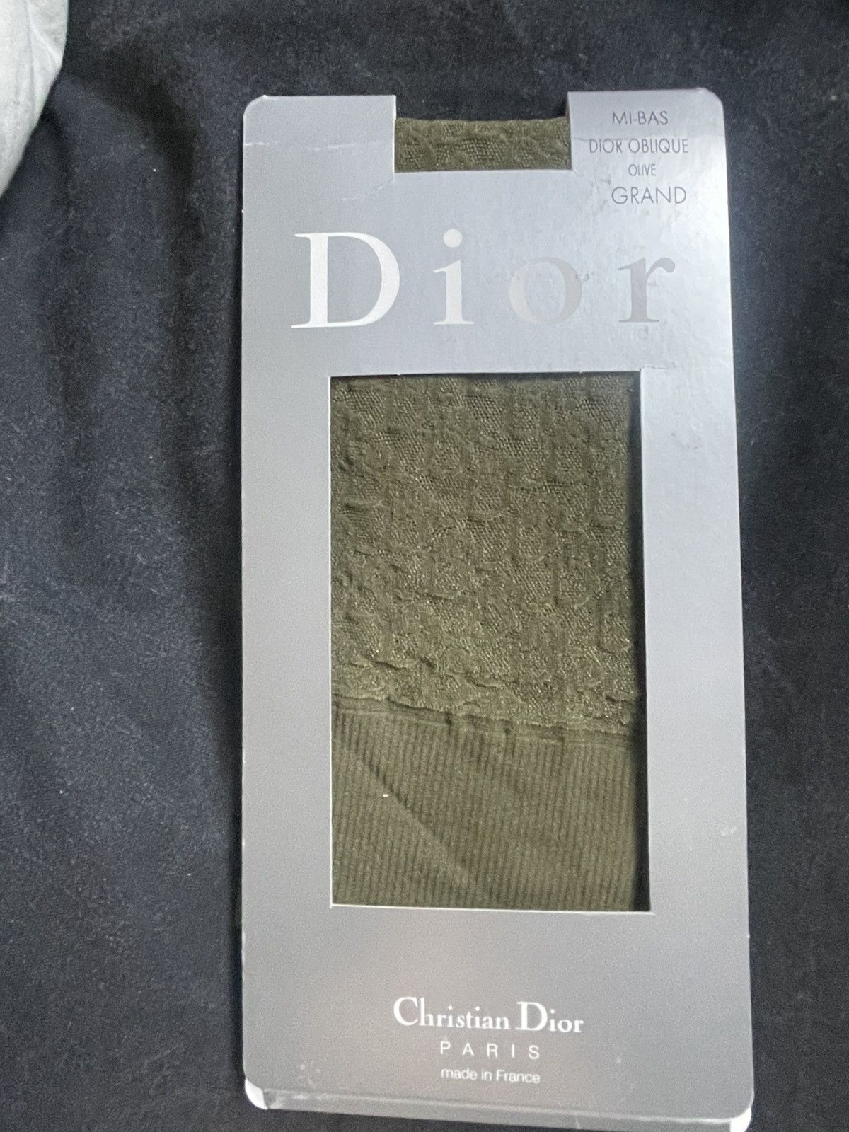 Dior CHRISTIAN DIOR socks monogram oblique new Size ONE SIZE - 1 Thumbnail