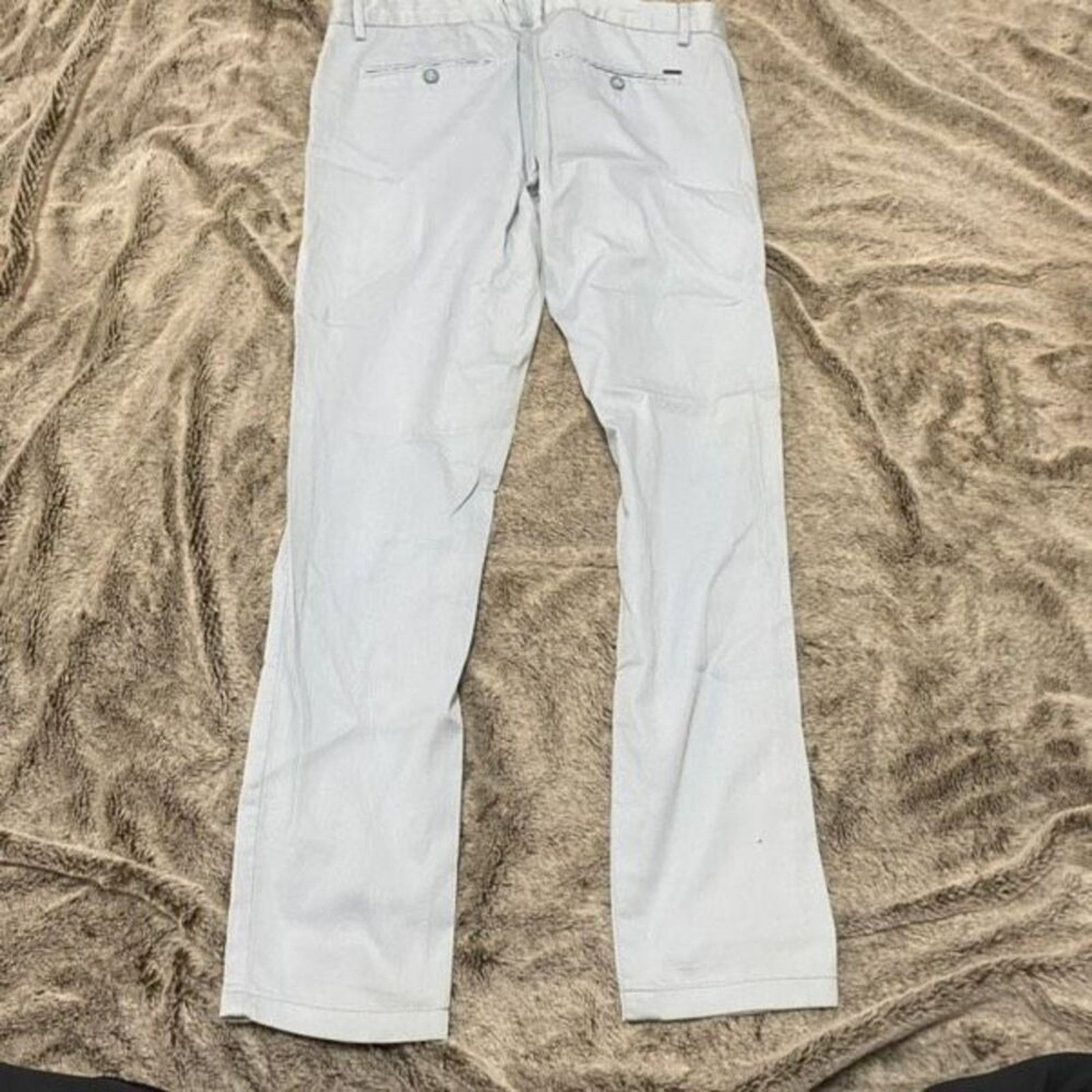 Other Frappoli Men’s Neutral Light Blue Trousers | Sz 36 Size US 36 / EU 52 - 2 Thumbnail