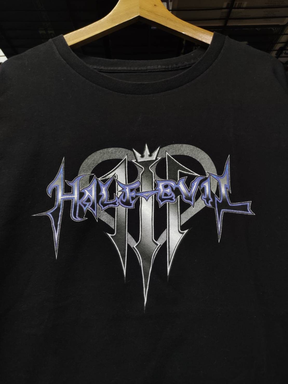Half Evil Half Evil " K3YBlade Master " Rip Off Kingdom Hearts T-Shirt Size US XXL / EU 58 / 5 - 1 Thumbnail