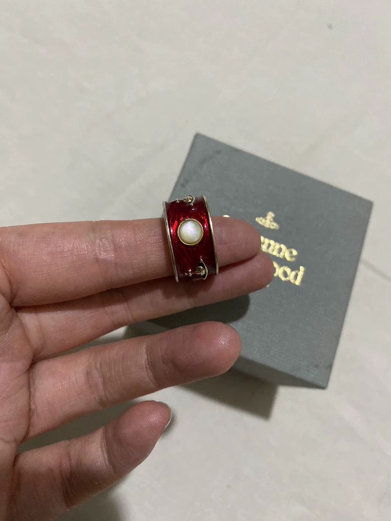 Vivienne Westwood Vivienne Westwood Red king ring Size ONE SIZE - 3 Thumbnail
