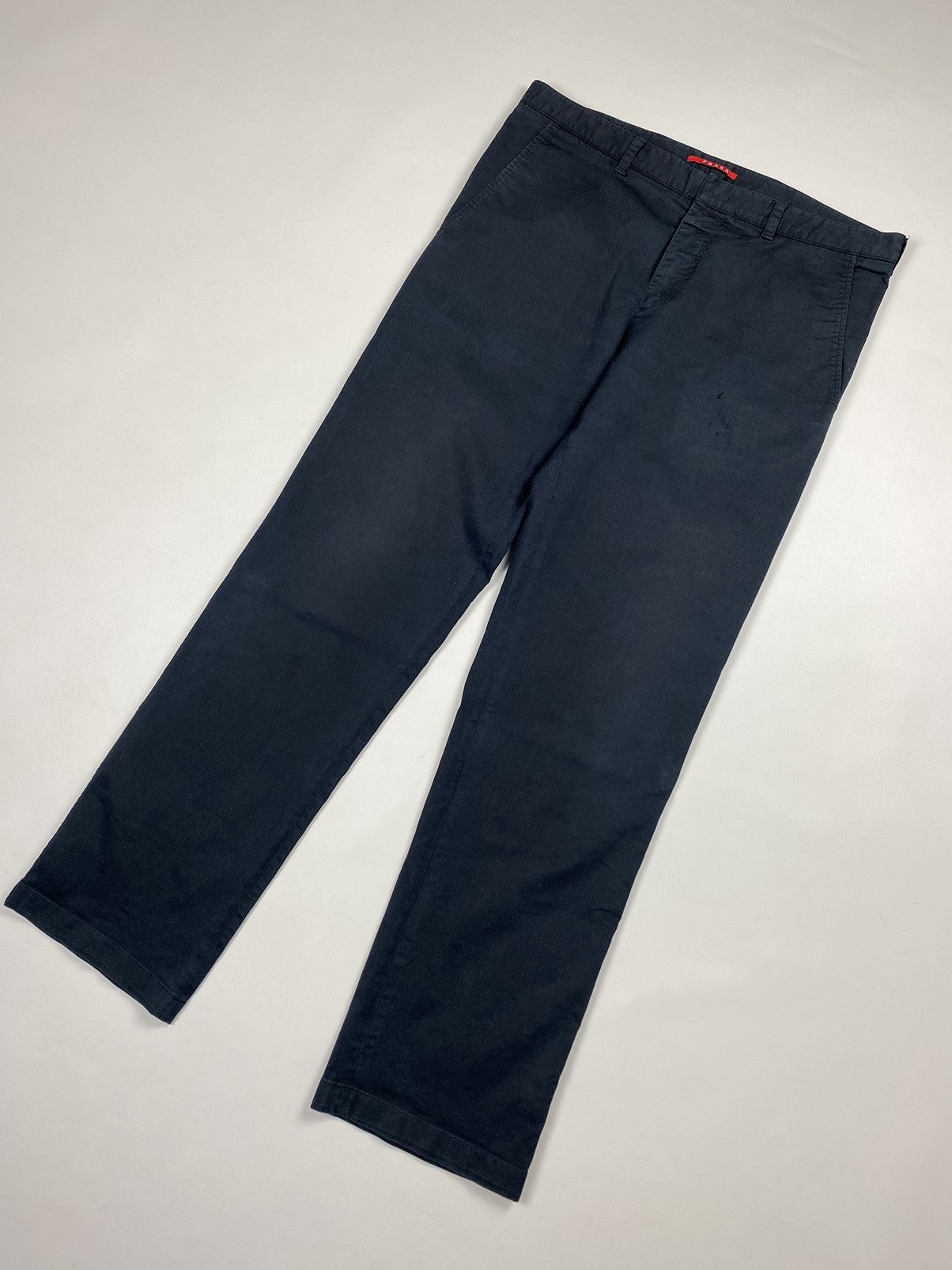 Prada Prada black tab men’s chino pants trousers size 52 / Xl Size US 36 / EU 52 - 6 Thumbnail