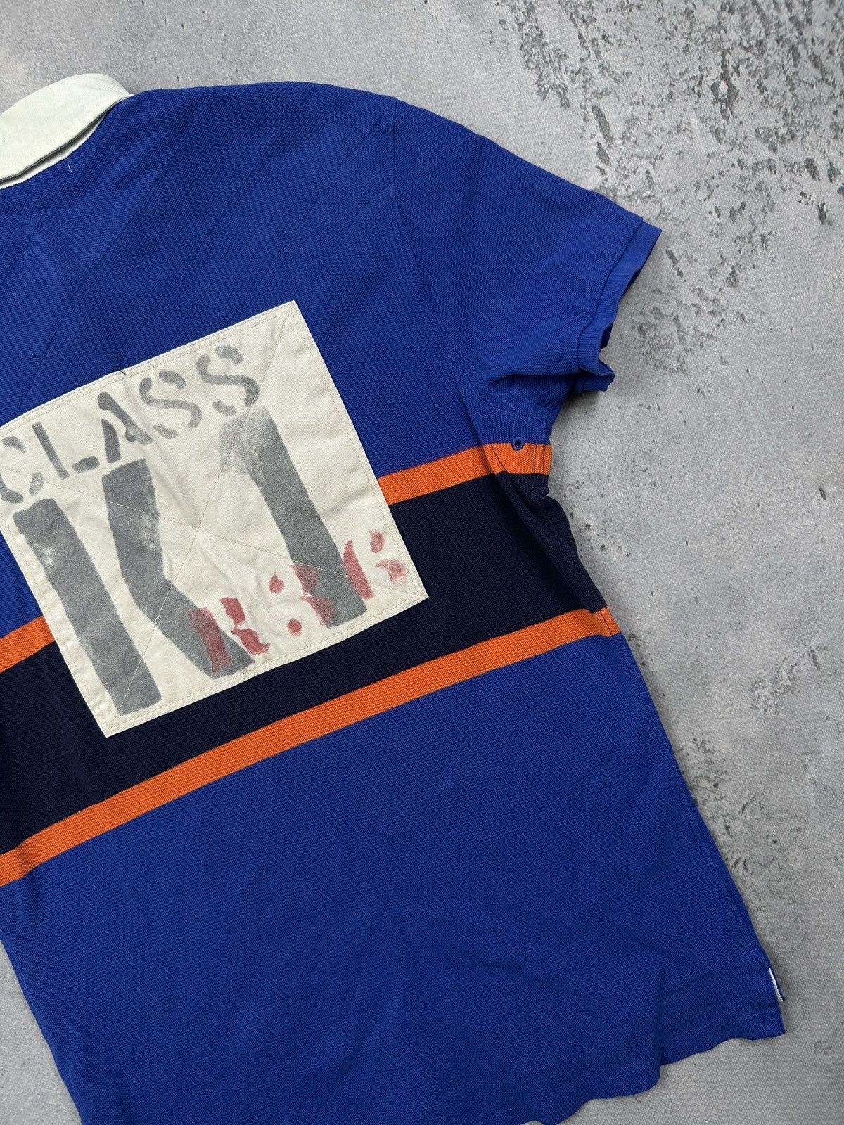 Polo Ralph Lauren Vintage Polo Ralph Lauren Rugby RIVER Patchwork Crest Shirt Size US L / EU 52-54 / 3 - 7 Thumbnail