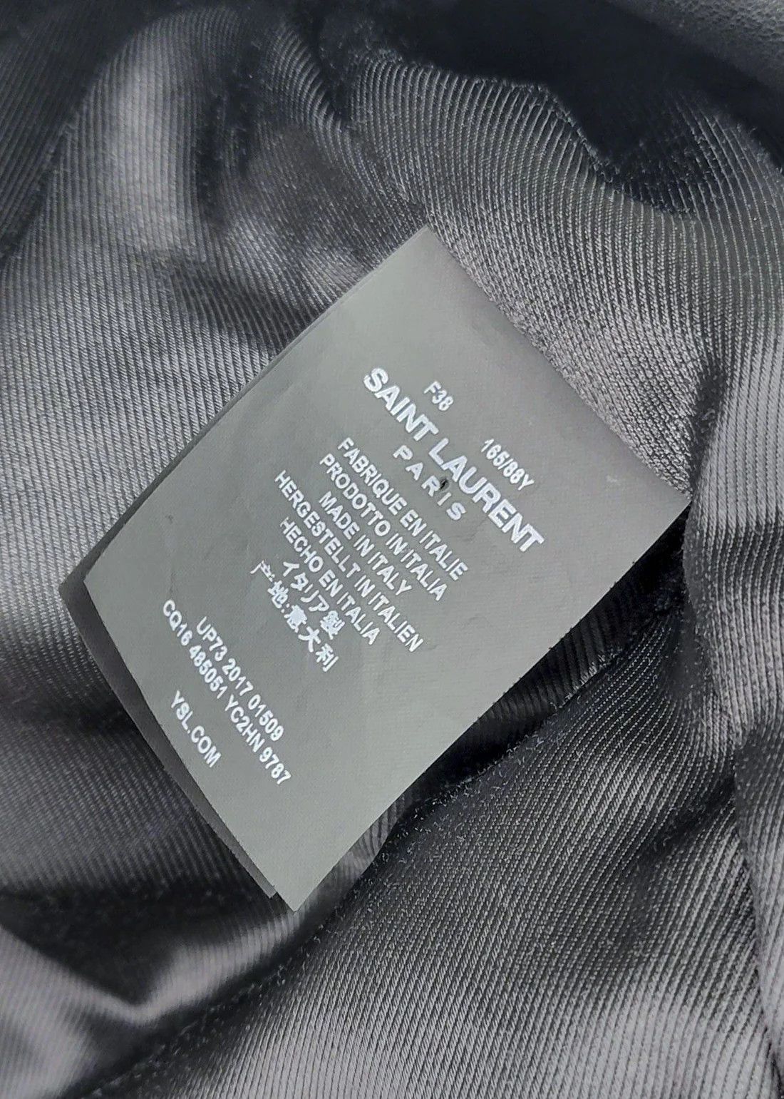 Saint Laurent Paris Saint Laurent SS/18 Leather Biker-Style Jacket Size M / US 6-8 / IT 42-44 - 7 Thumbnail