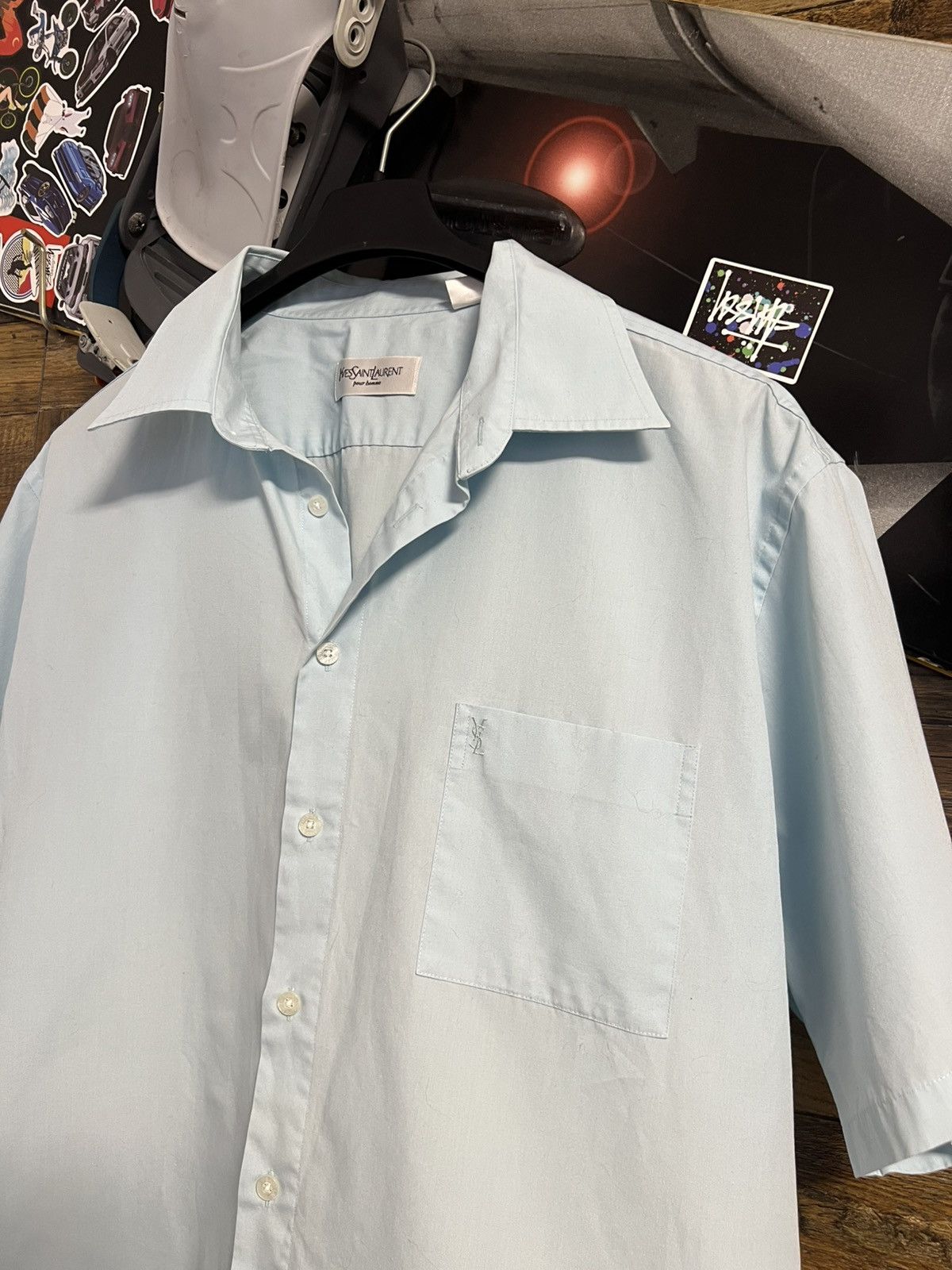 Yves Saint Laurent Men’s Shirt Yves Saint Laurent духи Size US XL / EU 56 / 4 - 2 Thumbnail