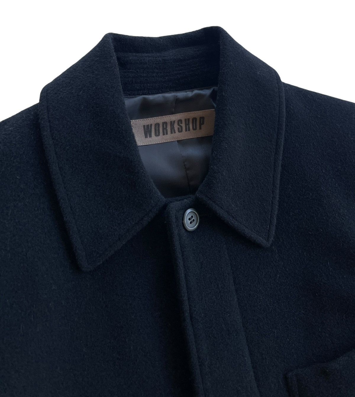Yohji Yamamoto Yohji Yamamoto Workshop Cashmere Overcoat Size US M / EU 48-50 / 2 - 3 Thumbnail