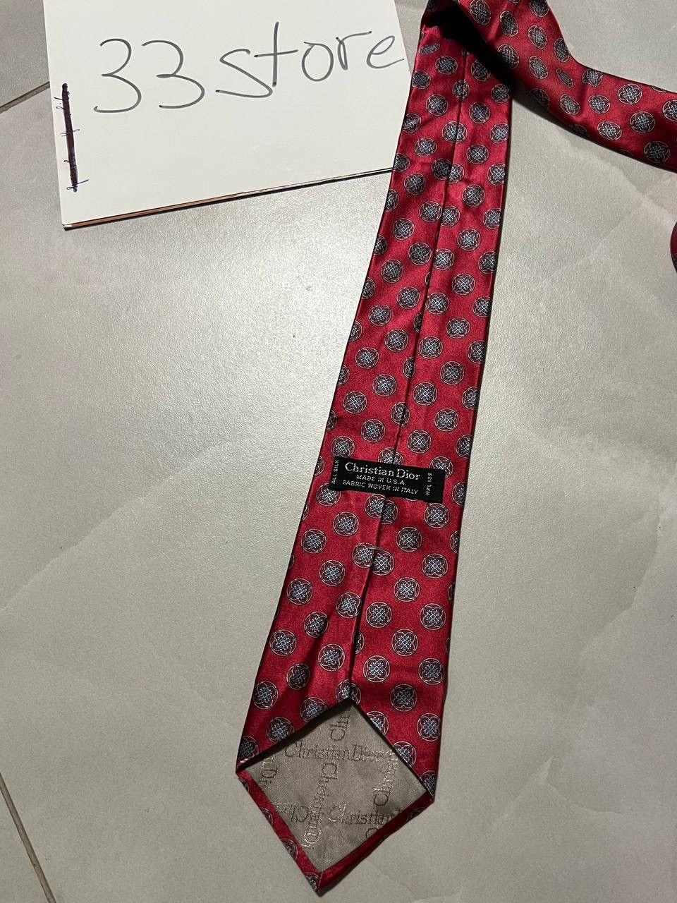 Christian Dior Monsieur Rare Vintage Christian Dior Tie Size ONE SIZE - 3 Thumbnail