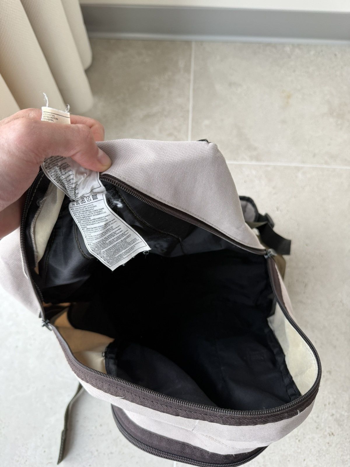 Nike Vintage 90s Nike Backpack Swoosh Y2K Size ONE SIZE - 11 Thumbnail